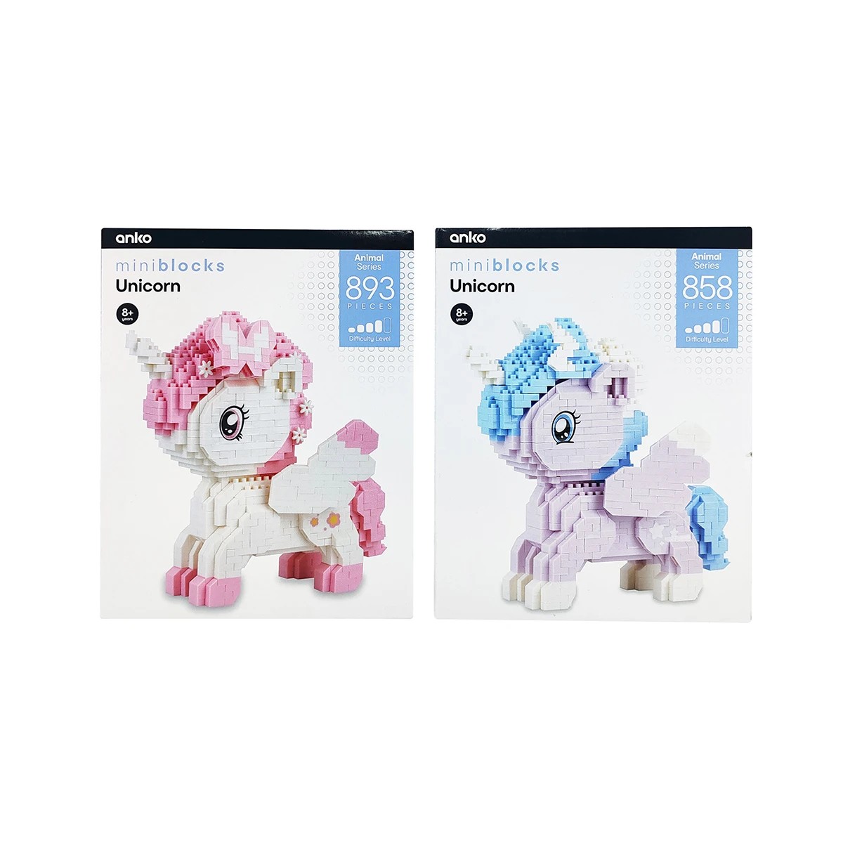 1 Mini Blocks Animal Series: Unicorn - Assorted, 1 of 6