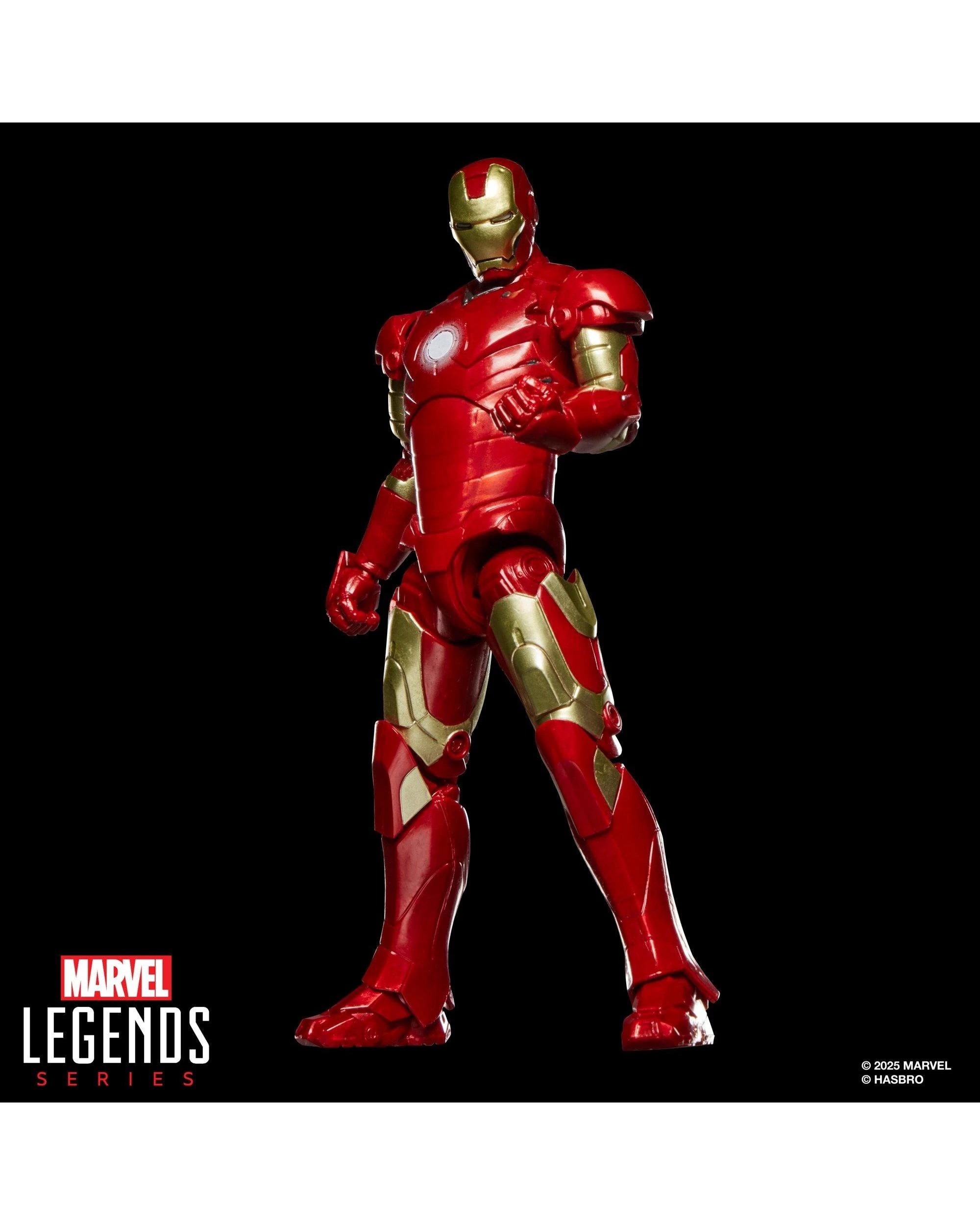 4 Marvel Legends Series Iron Man Mark III Action Figure, 4 of 10