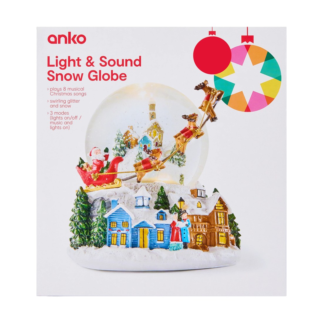 9 Light & Sound Snow Globe, 9 of 9