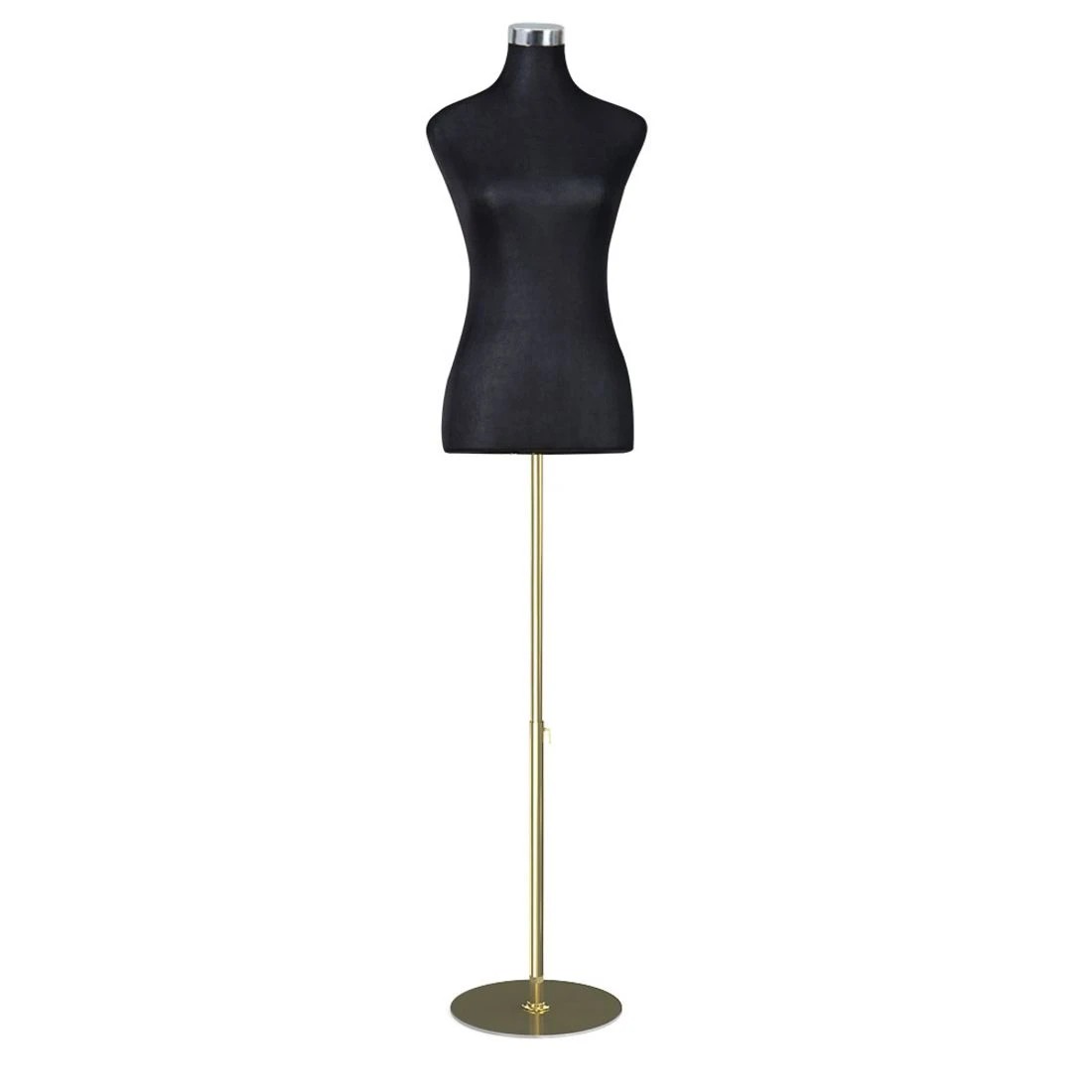 3 Embellir Female Mannequin Dummy Model Dressmaker Clothes Display Torso Tailor - Black, 3 of 7