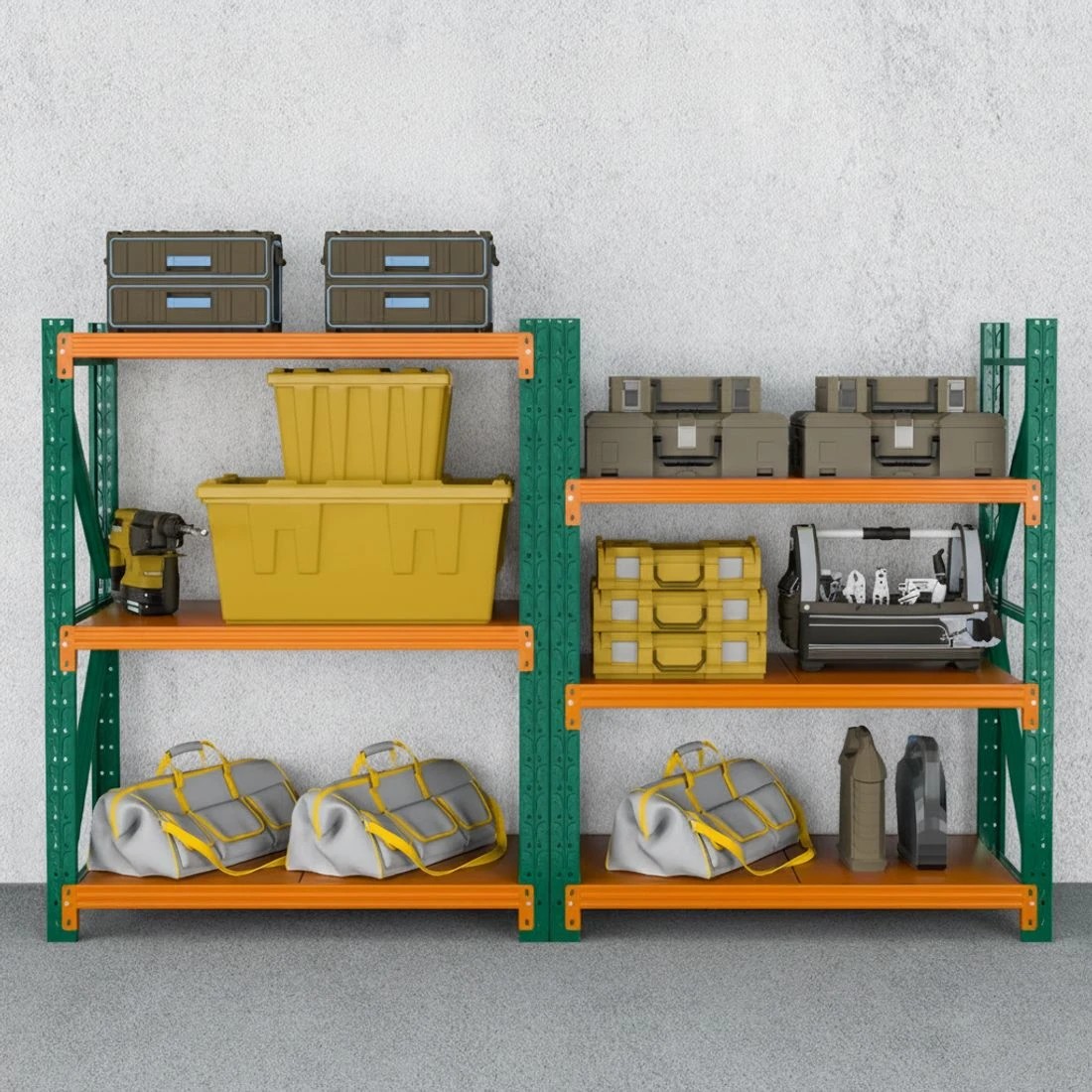 3 Giantz 1.2Mx1.5M Garage Shelving Warehouse Rack - Multi, 3 of 5