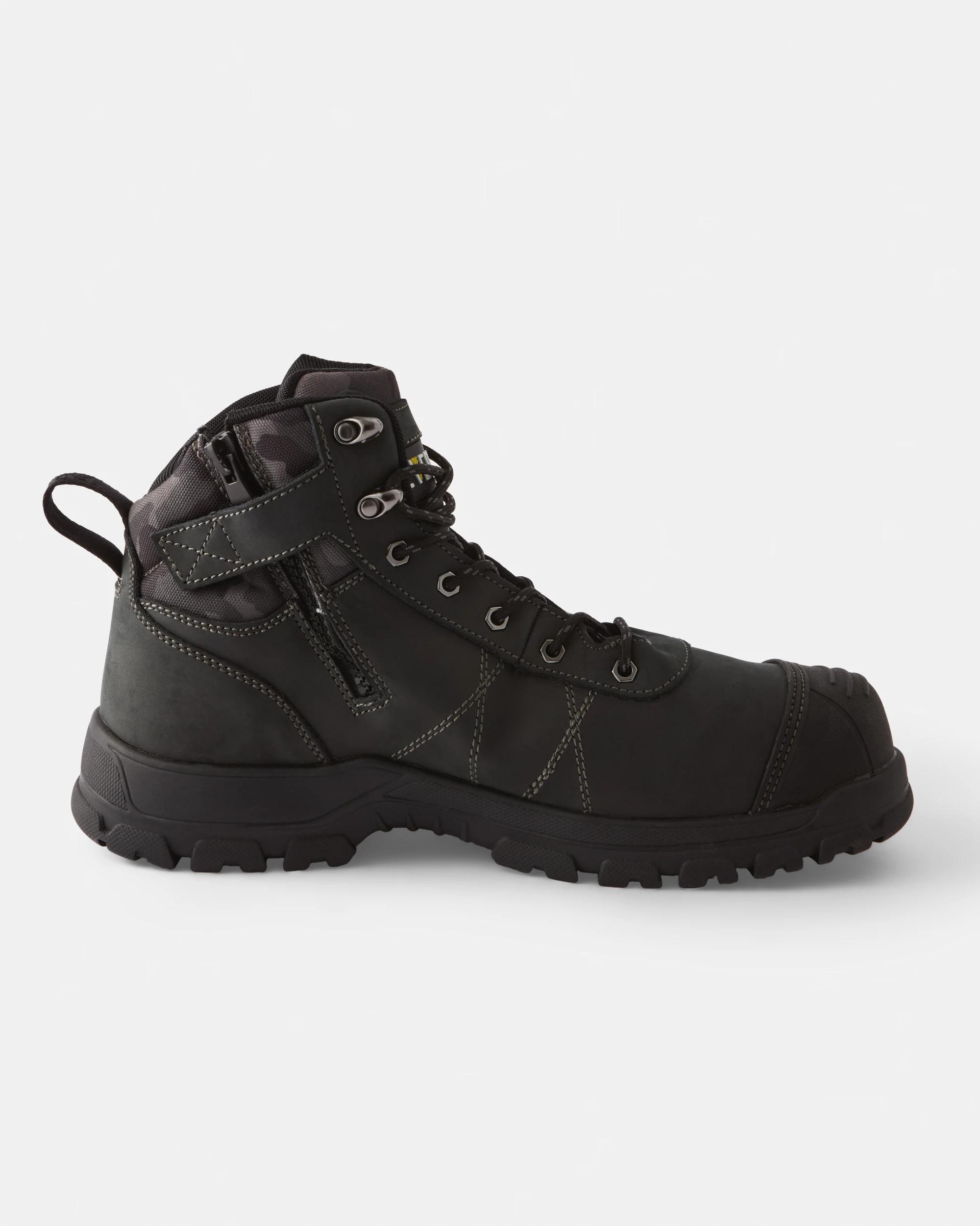 2 Everlast Mens Workwear Workboots BLACK CAMO, 2 of 6
