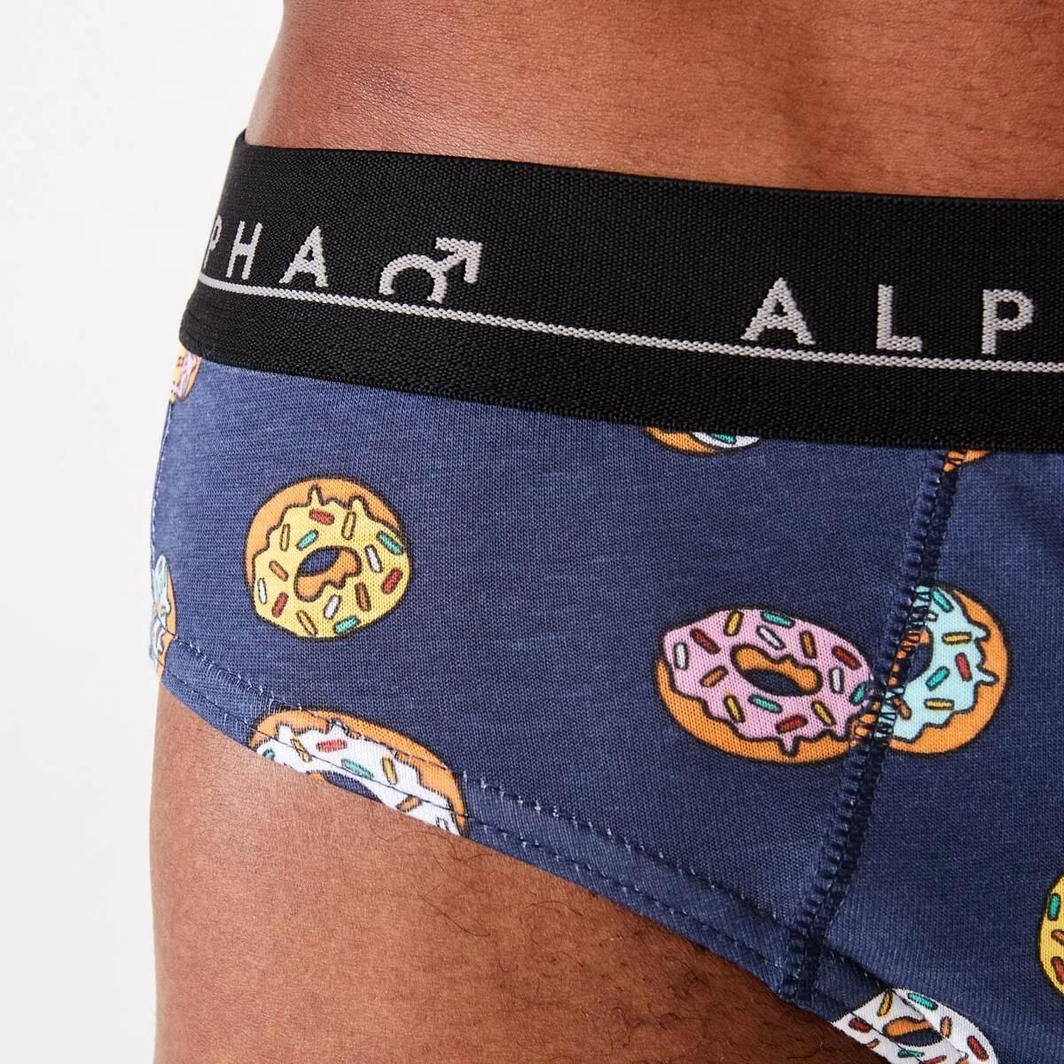 9 5 Pack Printed Briefs Donuts, 9 of 10