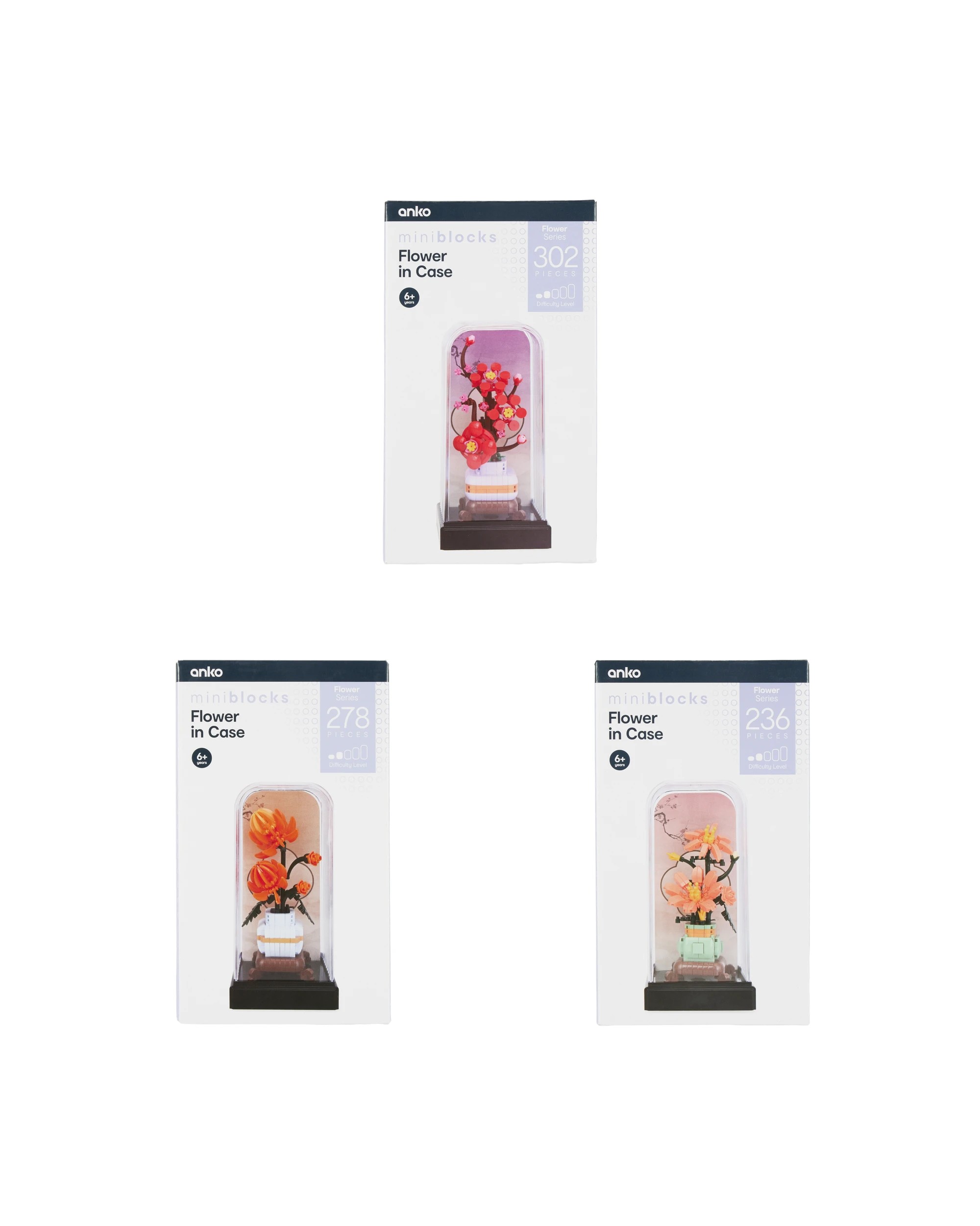 1 Mini Blocks Flower Series: Flower in Case Playset - Assorted, 1 of 10