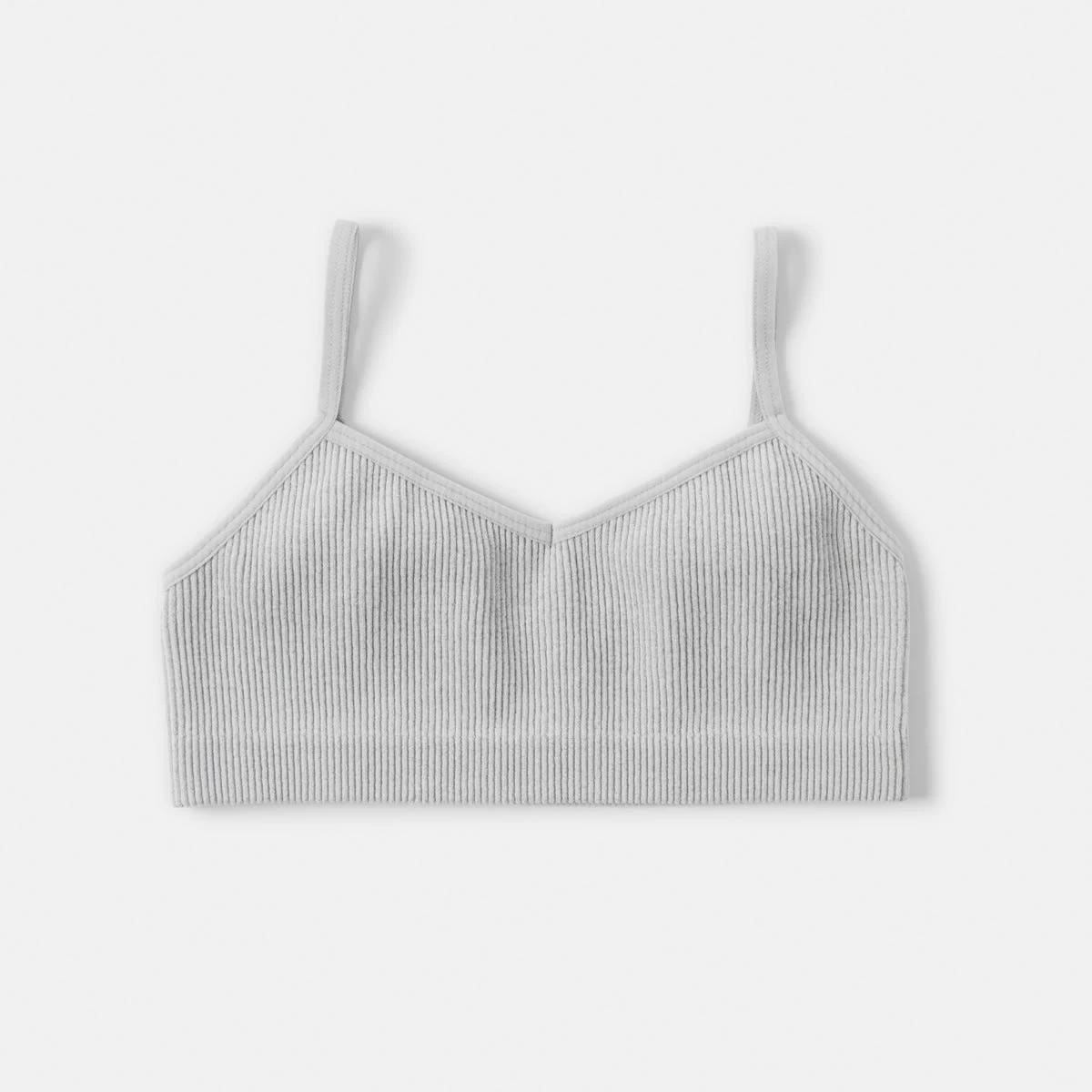 3 2 Pack Rib Seamfree Crop Top Purp Marle, 3 of 3