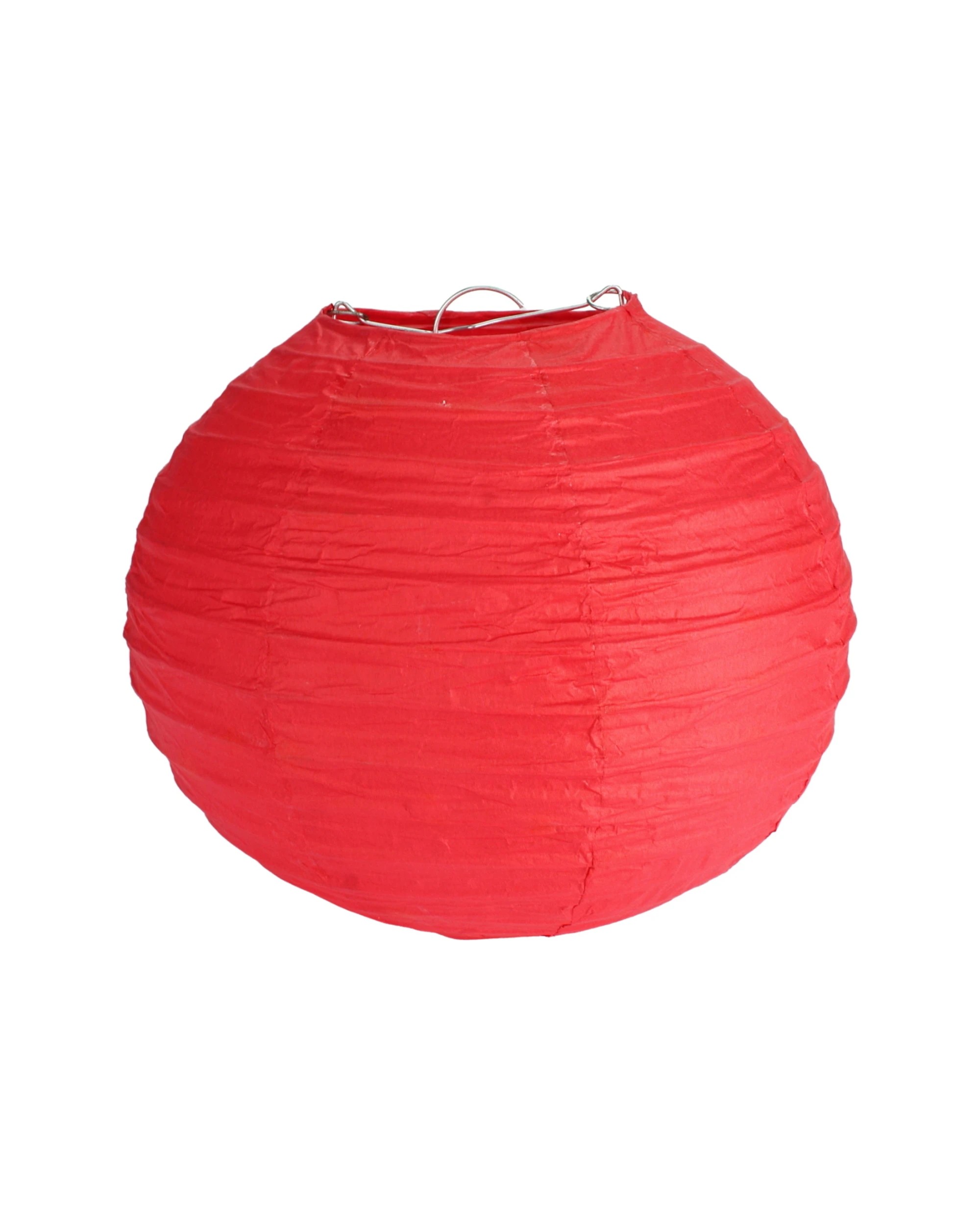 1 Partyrama Red Paper Lantern 20cm - Red, 1 of 2