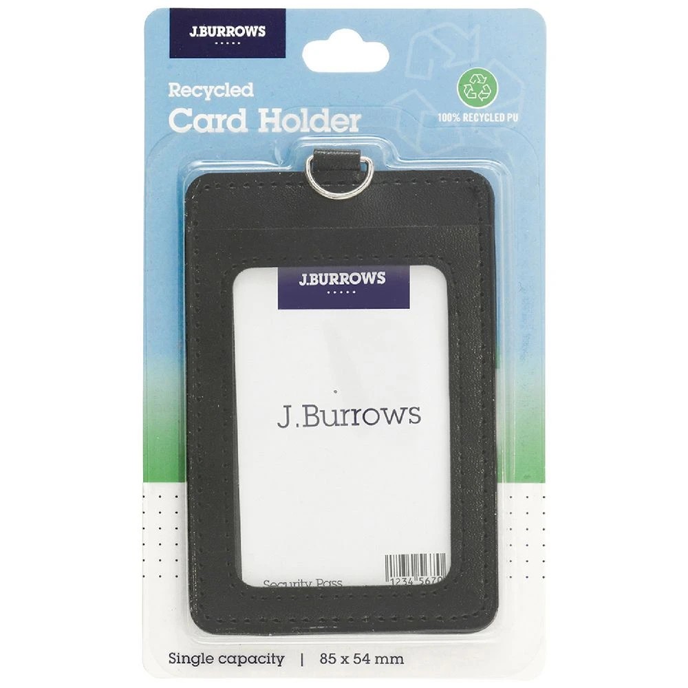 1 J.Burrows Card Holder Portrait Black, 1 of 5