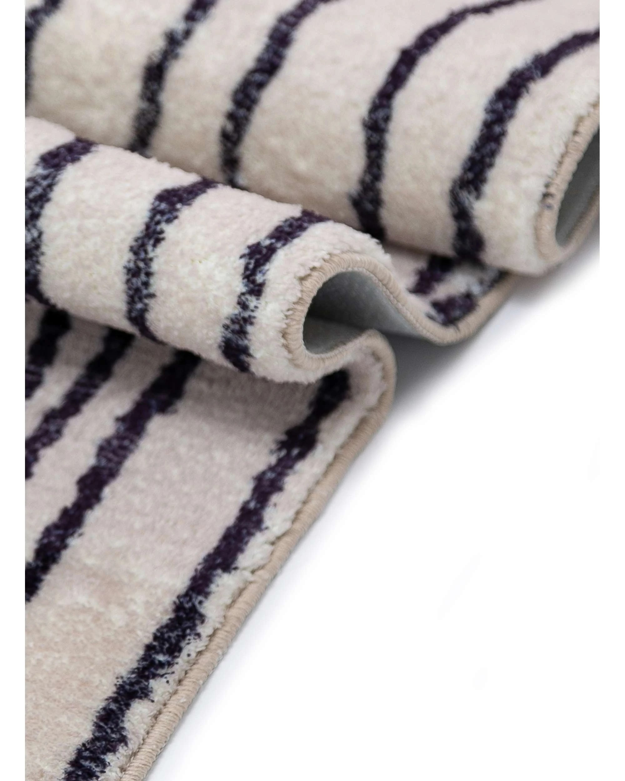 6 Loopsie Wana Stripe Washable Rug-330cm x 240cm - Beige, 6 of 6