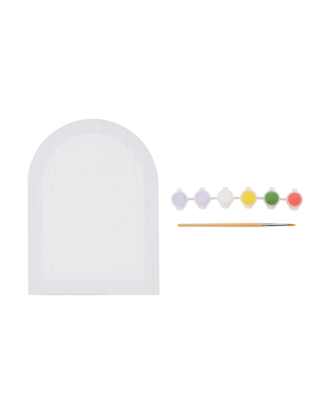 2 DIY Paint Your Own Canvas Art Kit - Lemon, 2 of 4