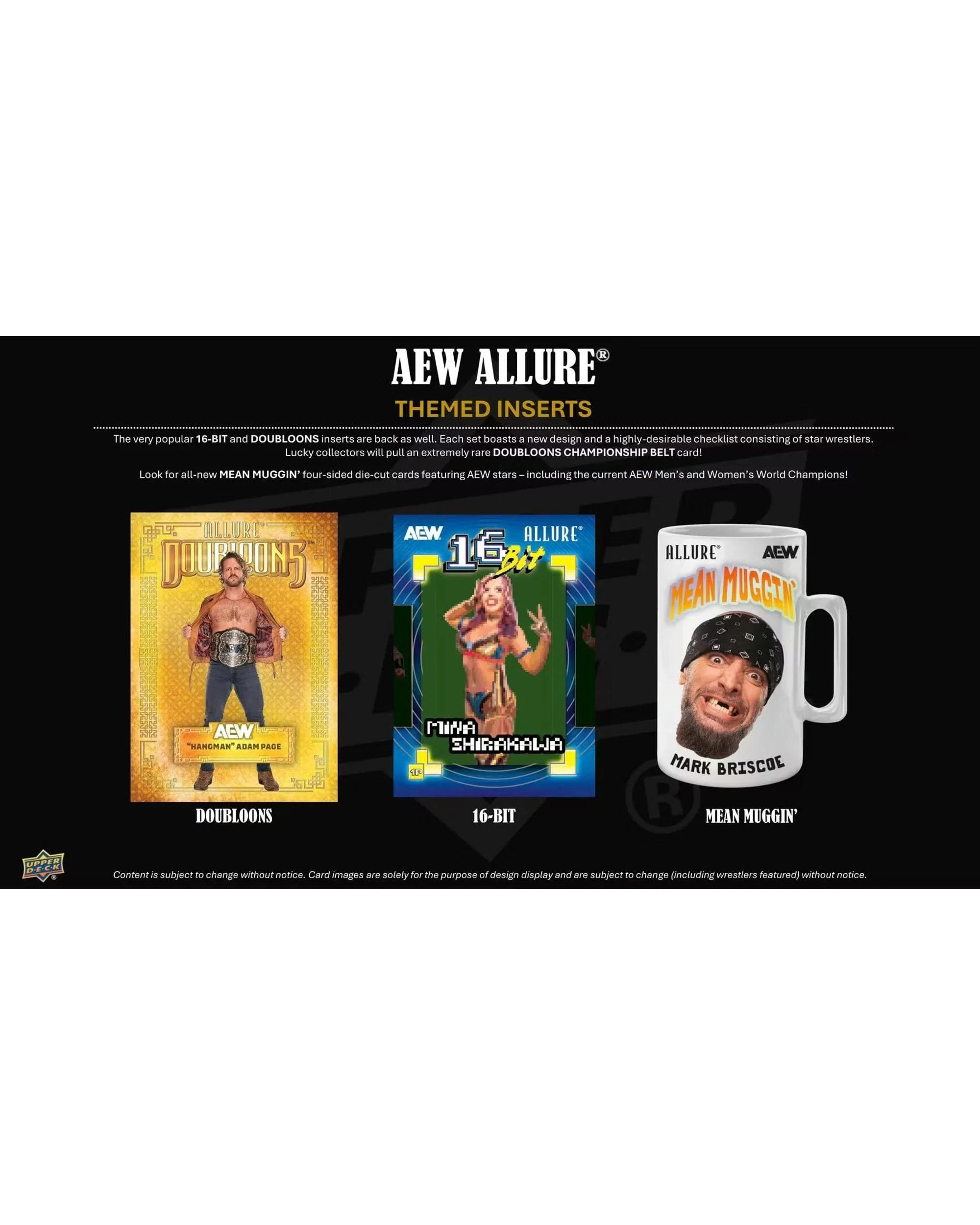 7 Upper Deck 2026 AEW Allure Wrestling Hobby Box, 7 of 8