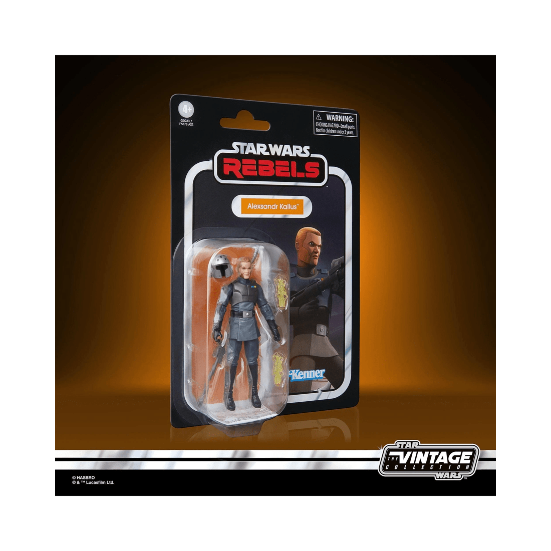10 Hasbro Star Wars The Vintage Collection: Rebels Alexsandr Kallus Action Figure, 10 of 10