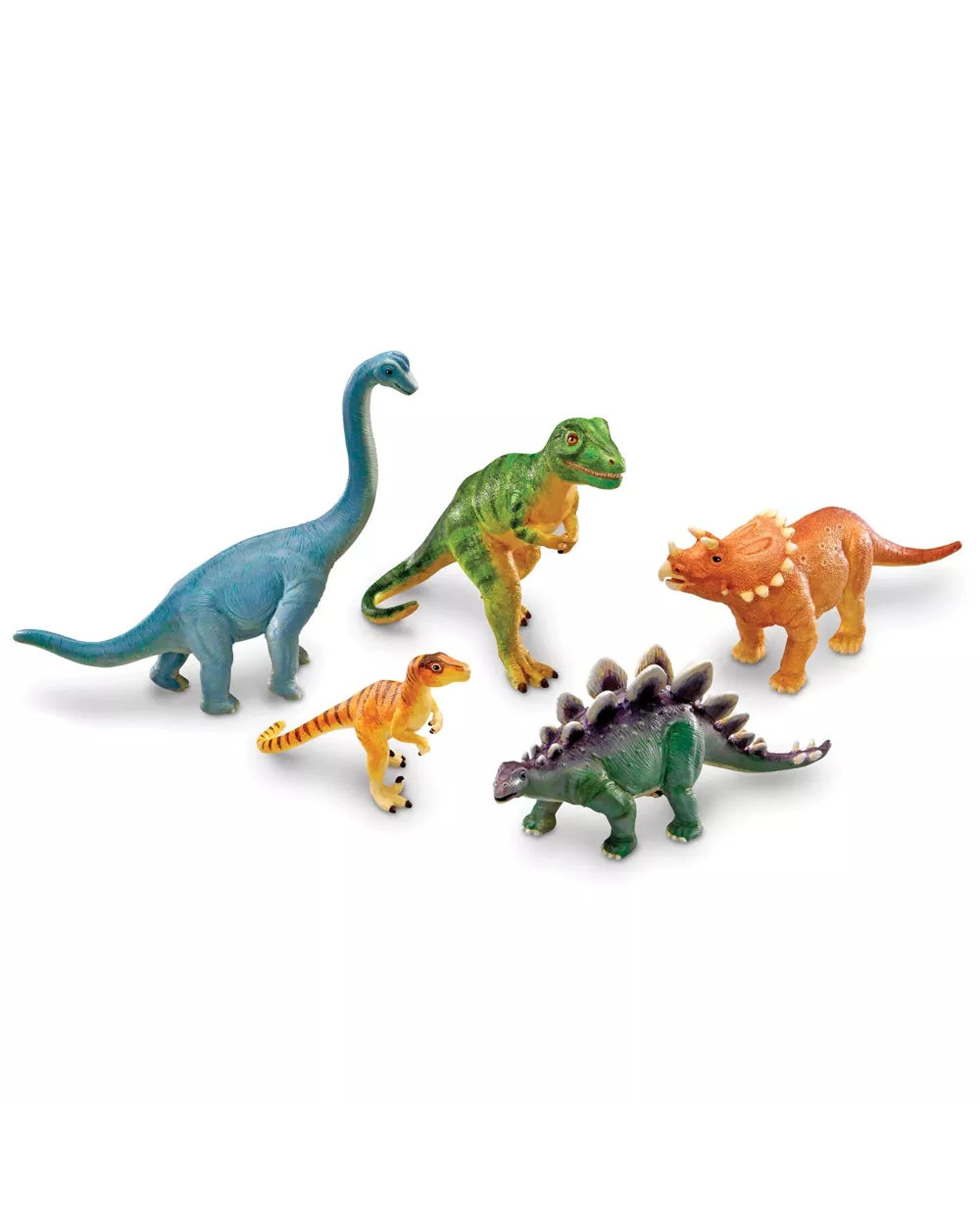 3 Learning Resources Jumbo Dinosaurs Set of 5, 3 of 5