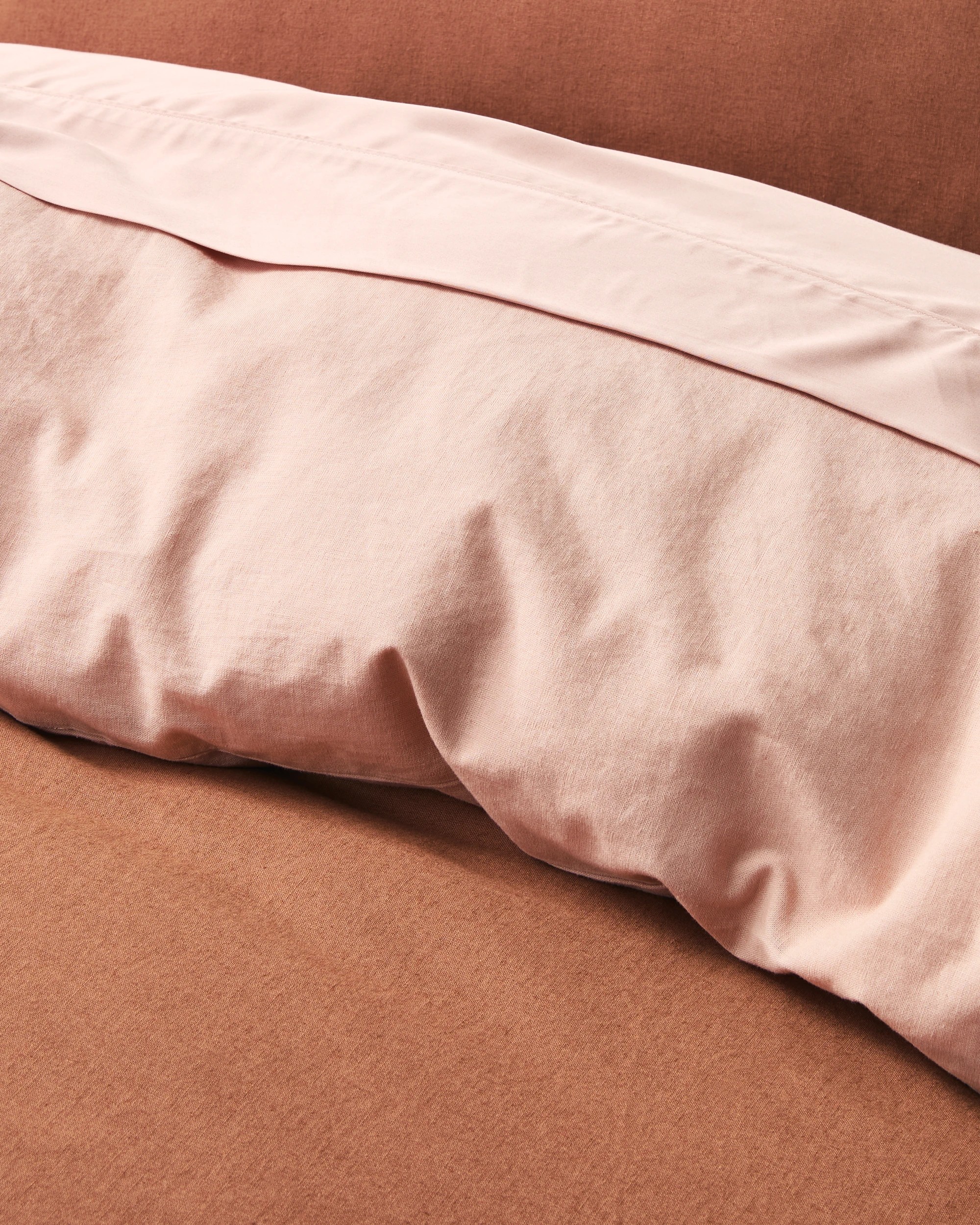 4 Target Laynie Linen/Cotton Quilt Cover Set - Queen Bed - Pink, 4 of 4