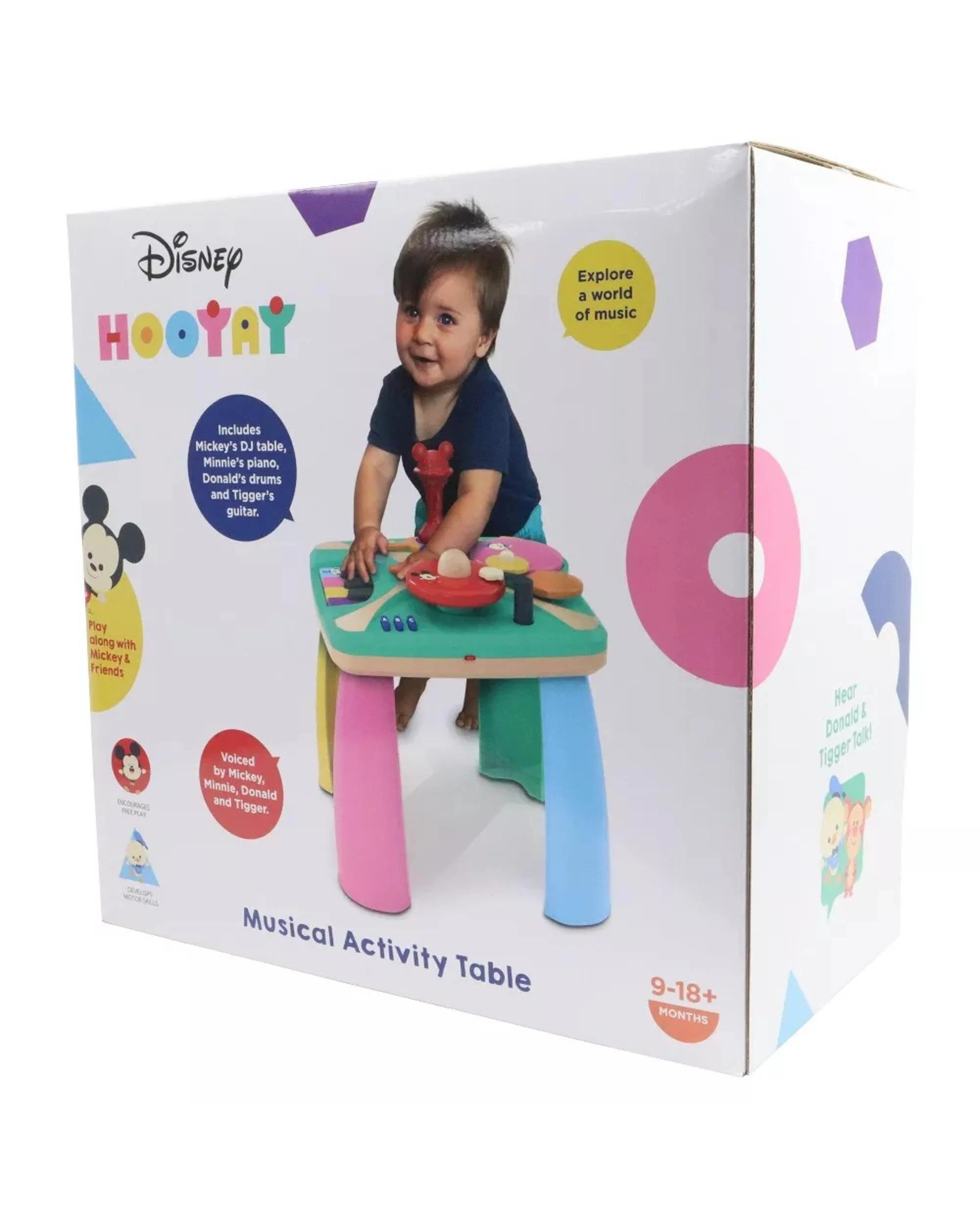 4 Disney Hooyay Musical Activity Table, 4 of 5
