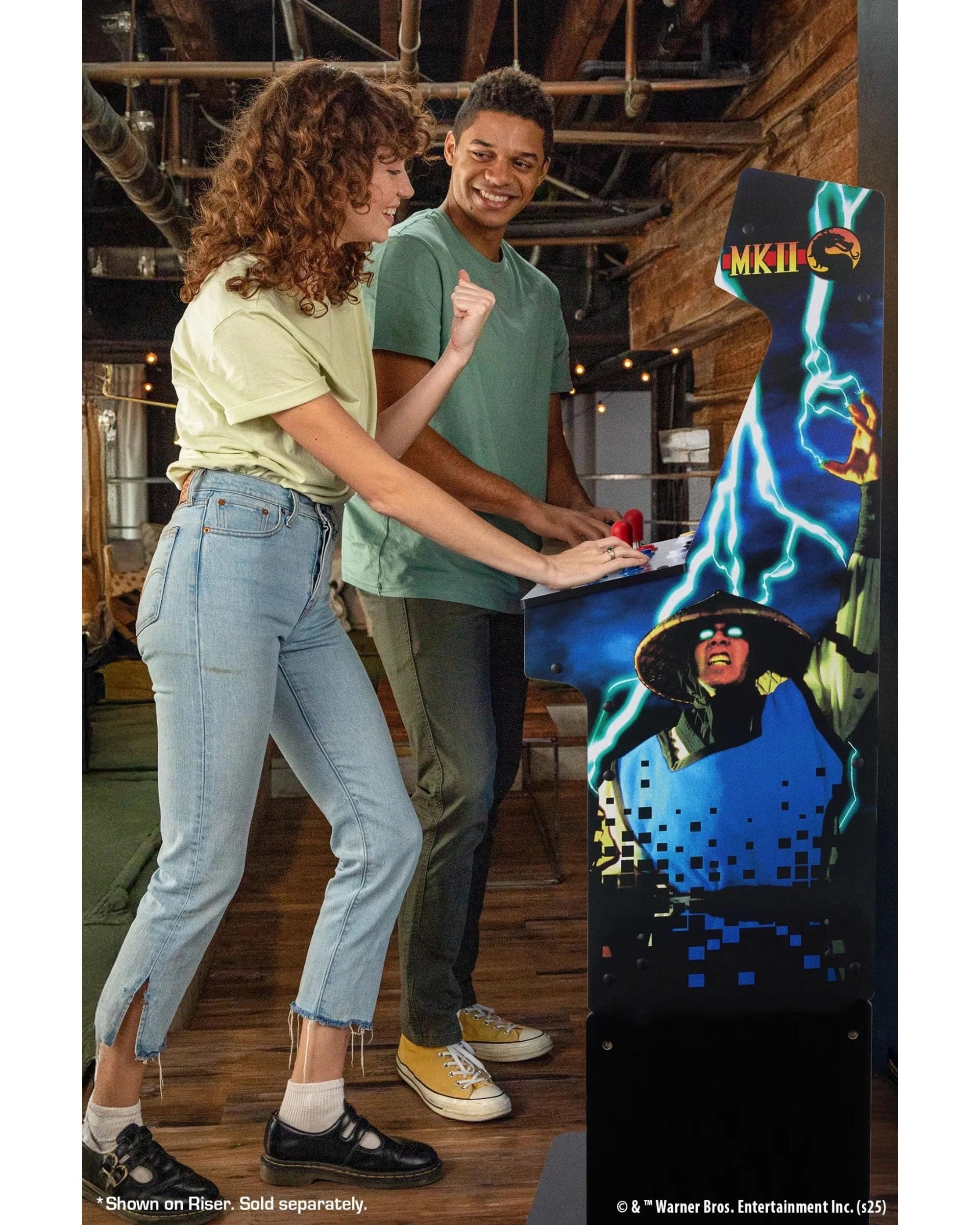 9 Arcade1Up Mortal Kombat II Classic SE Arcade Game, 9 of 10