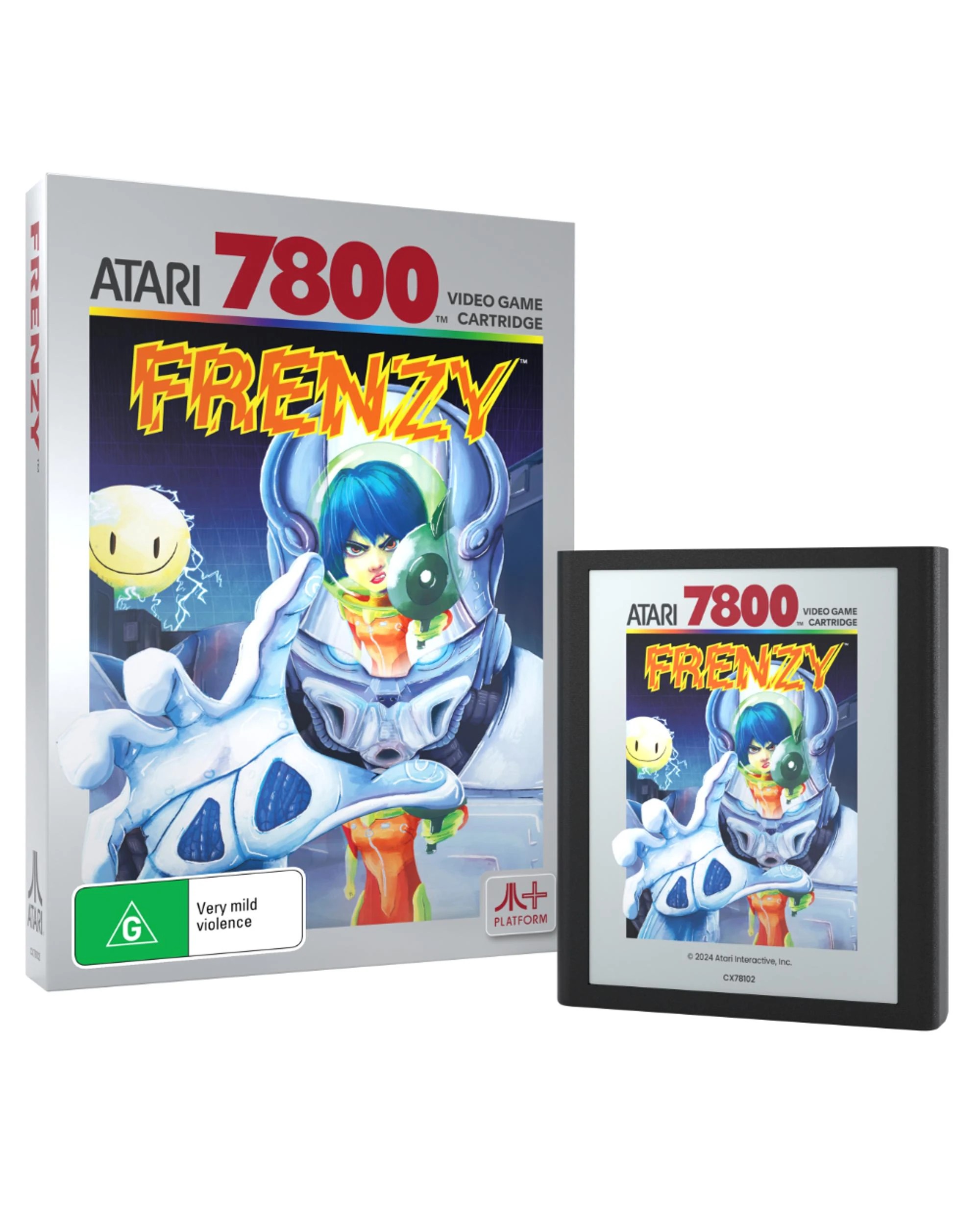 1 Atari Frenzy 7800, 1 of 7