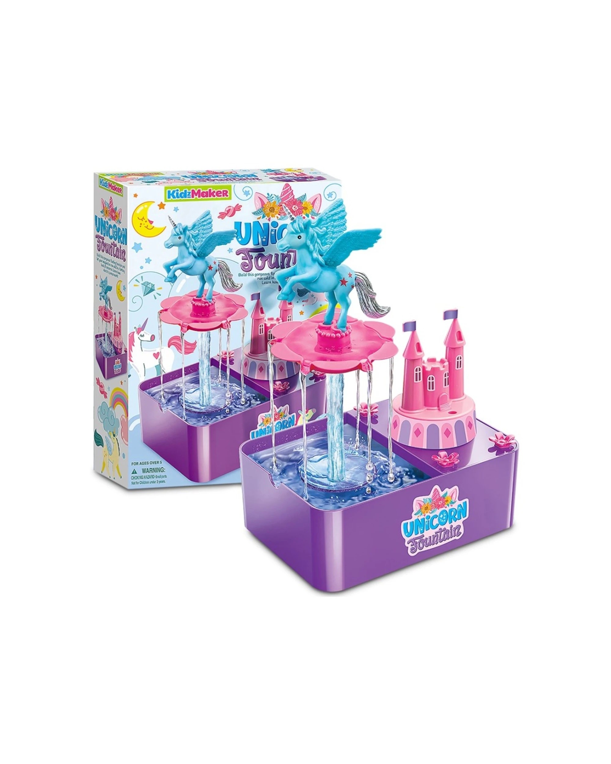 3 4M KidzMaker Unicorn Fountain Educational Kids Fun Activity Toy, 3 of 3