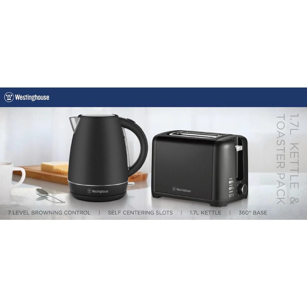5 Westinghouse 1.7L Kettle and 2-Slice Toaster, 5 of 5