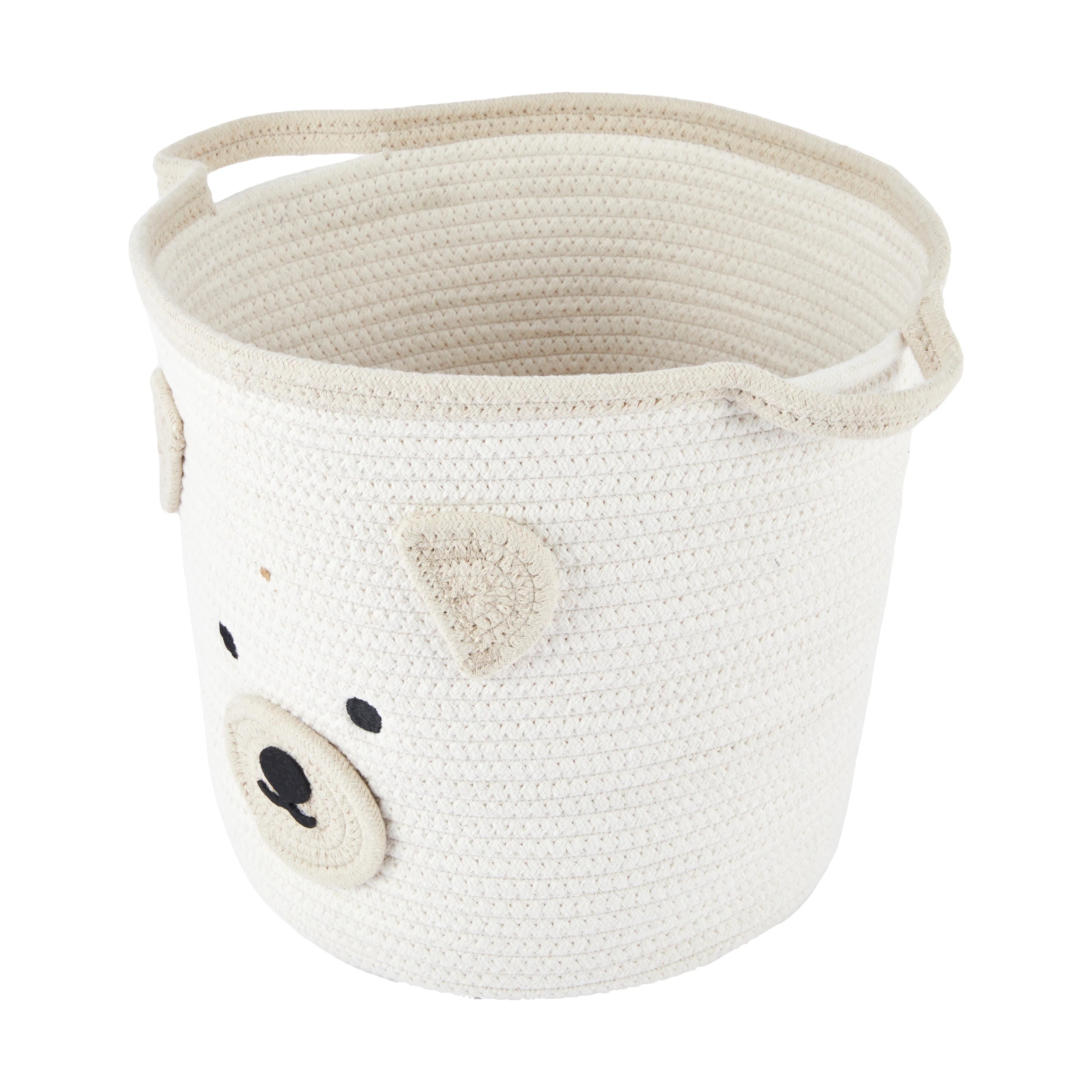 1 Novelty Storage Basket - Beige, 1 of 6