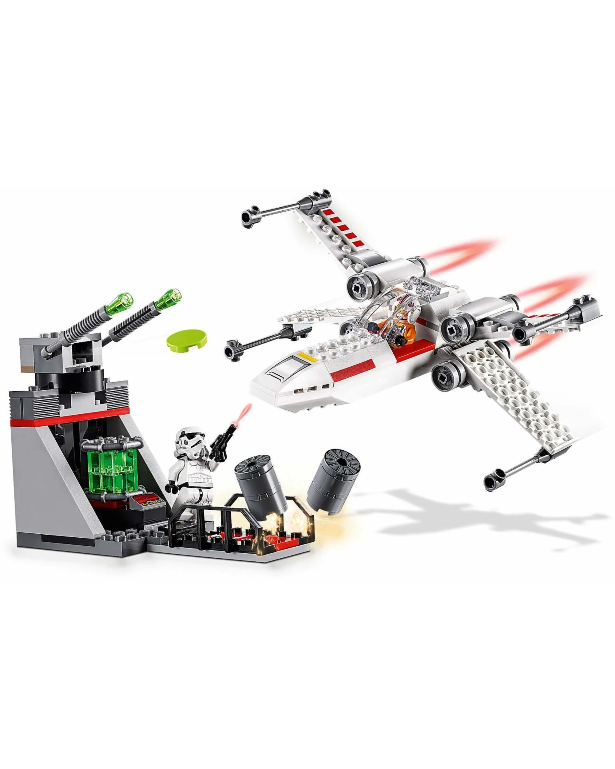 2 LEGO 75235 X-wing Starfighter Trench Run Building Toy Set, 2 of 4