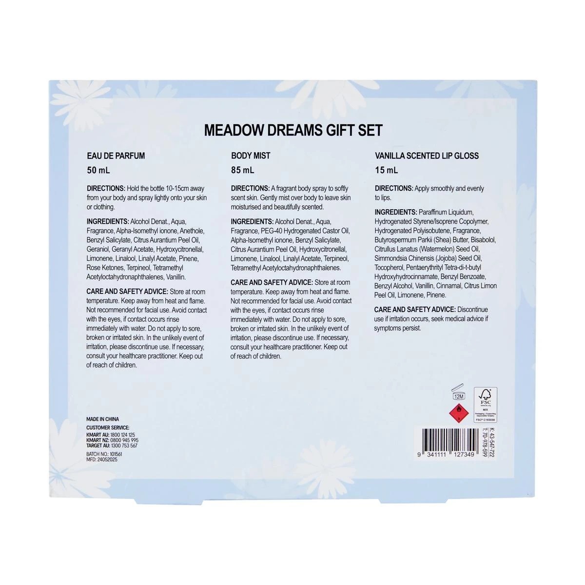 6 OXX Fragrance Meadow Dreams Gift Set, 6 of 6