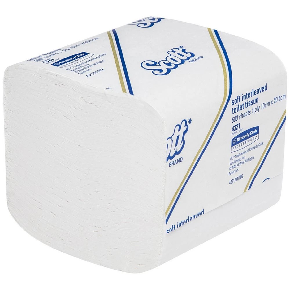 1 Scott Soft Interleaved Toilet Tissue, 1 of 1
