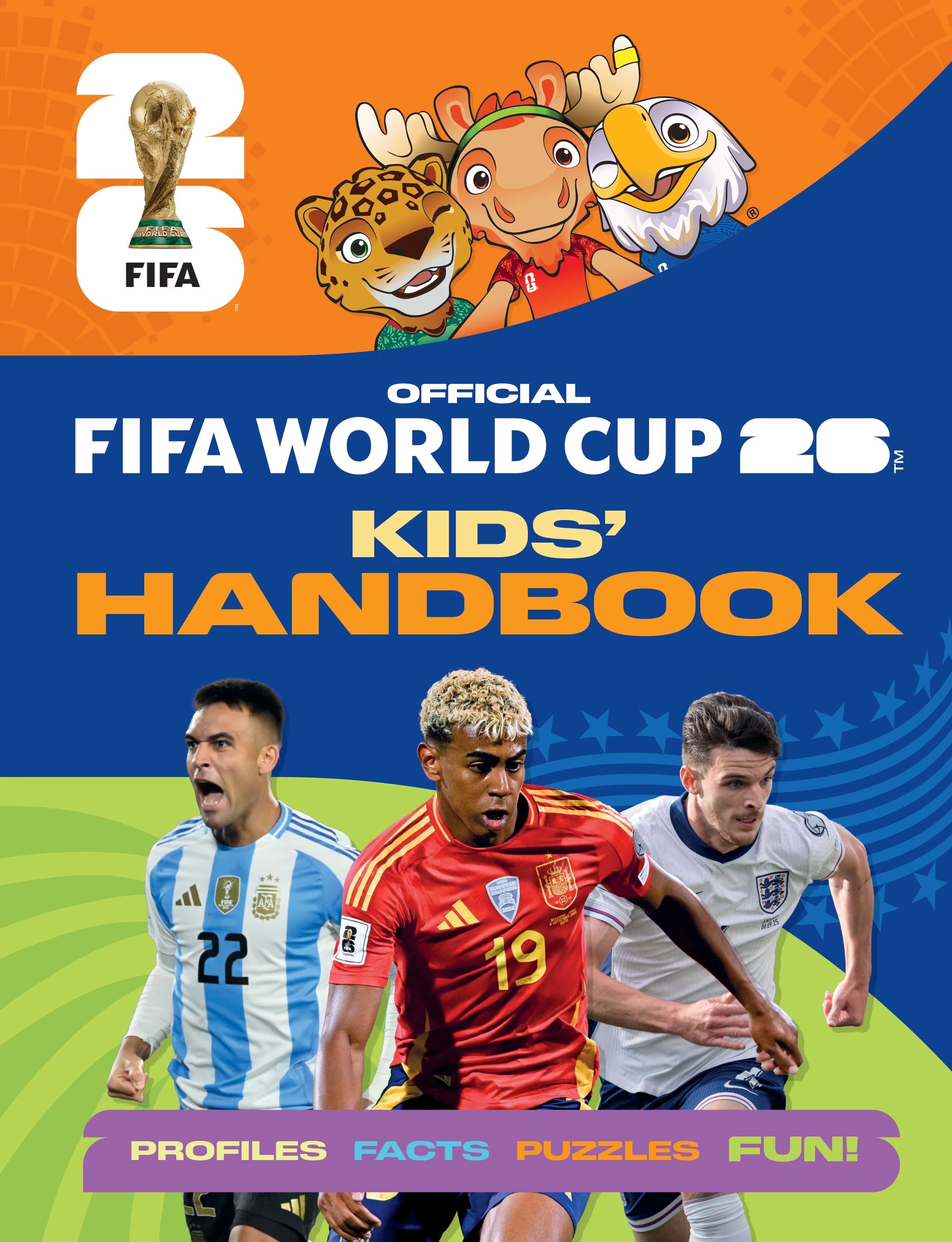 1 Official FIFA World Cup 2026 Kids' Handbook by Alex Rice - Book, 1 of 1