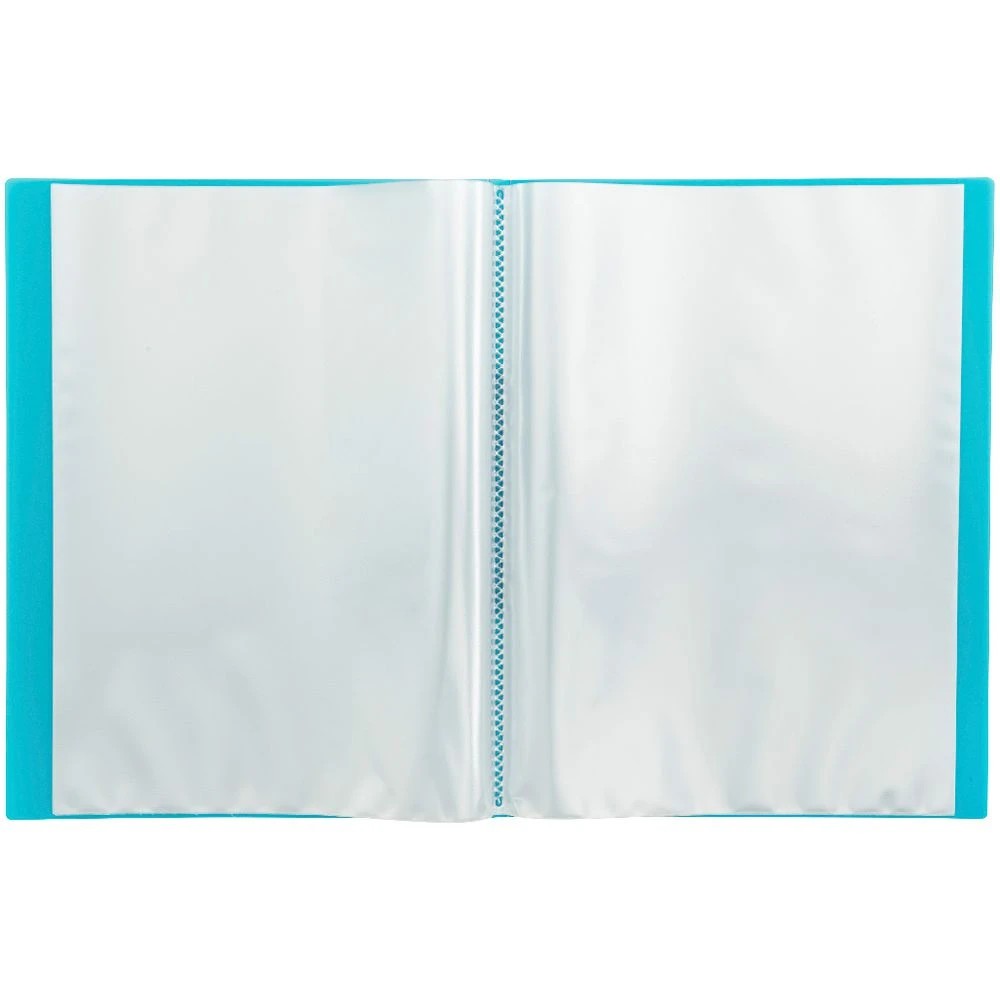 2 King Jim Fixed Display Book 10 Pockets Gloss Blue, 2 of 3