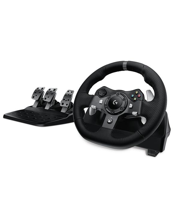 Logitech G G920 Driving Force Racing Wheel for Xbox One, Xbox Series X and PC - Black