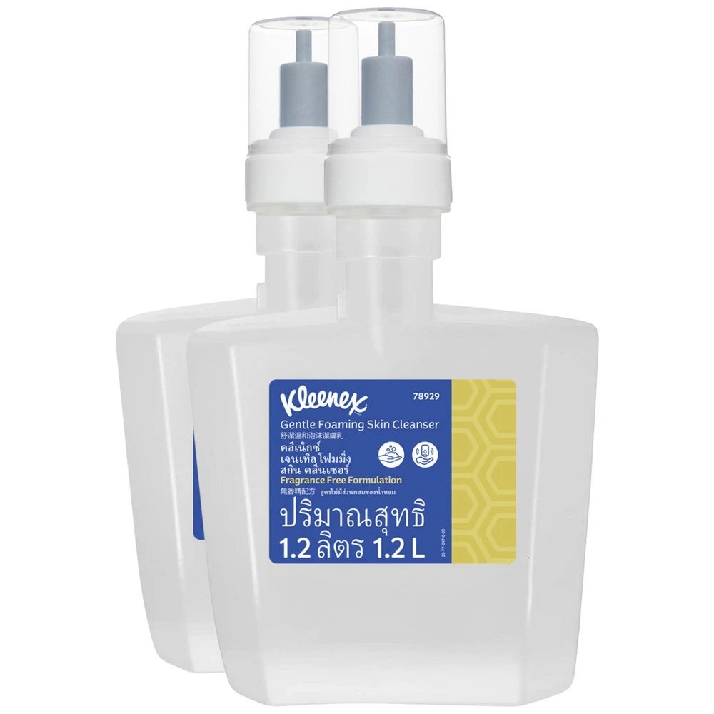 2 Kleenex Gentle Foam Cleanser 1.2L  2 Pack, 2 of 4