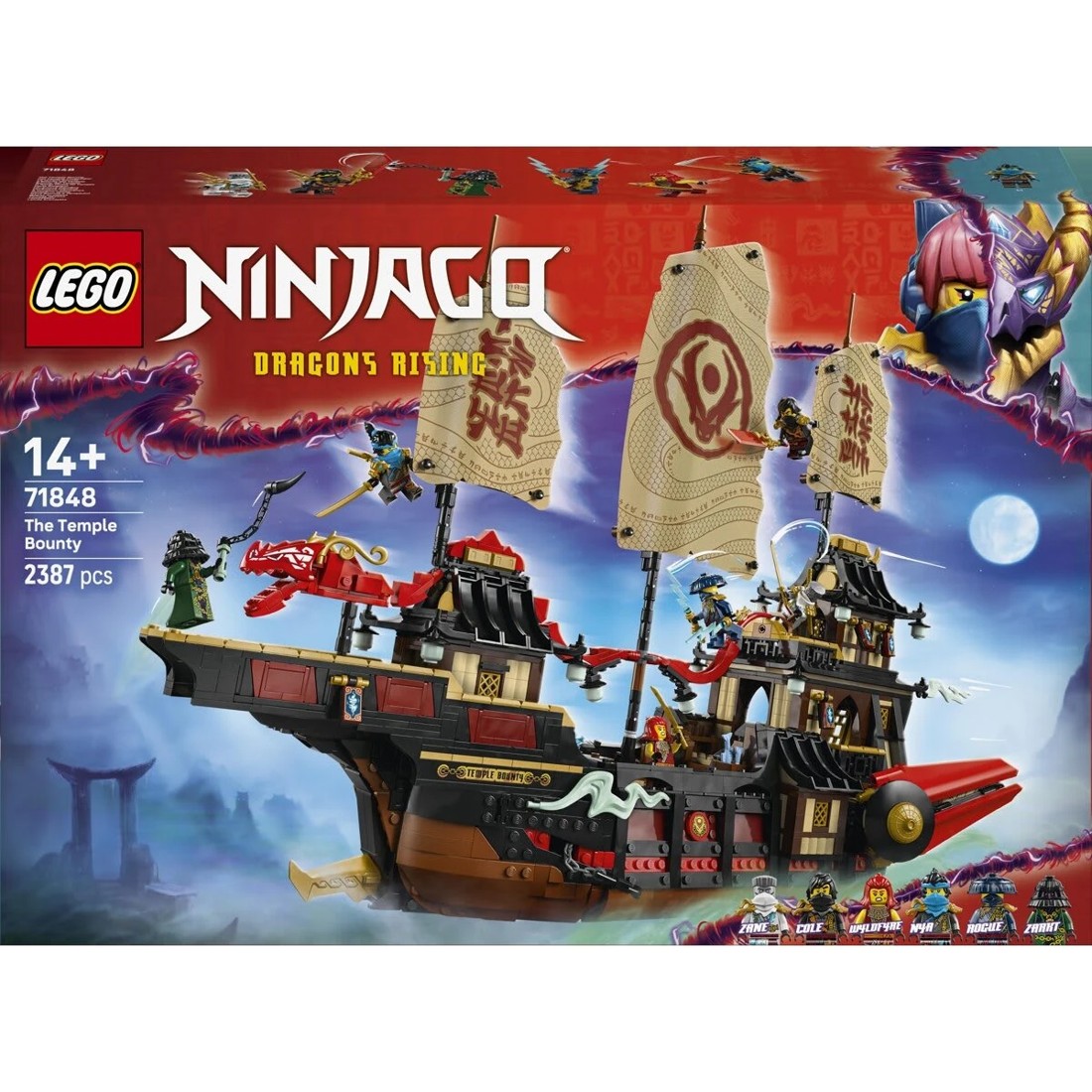 1 LEGO NINJAGO The Temple Bounty 71848, 1 of 11