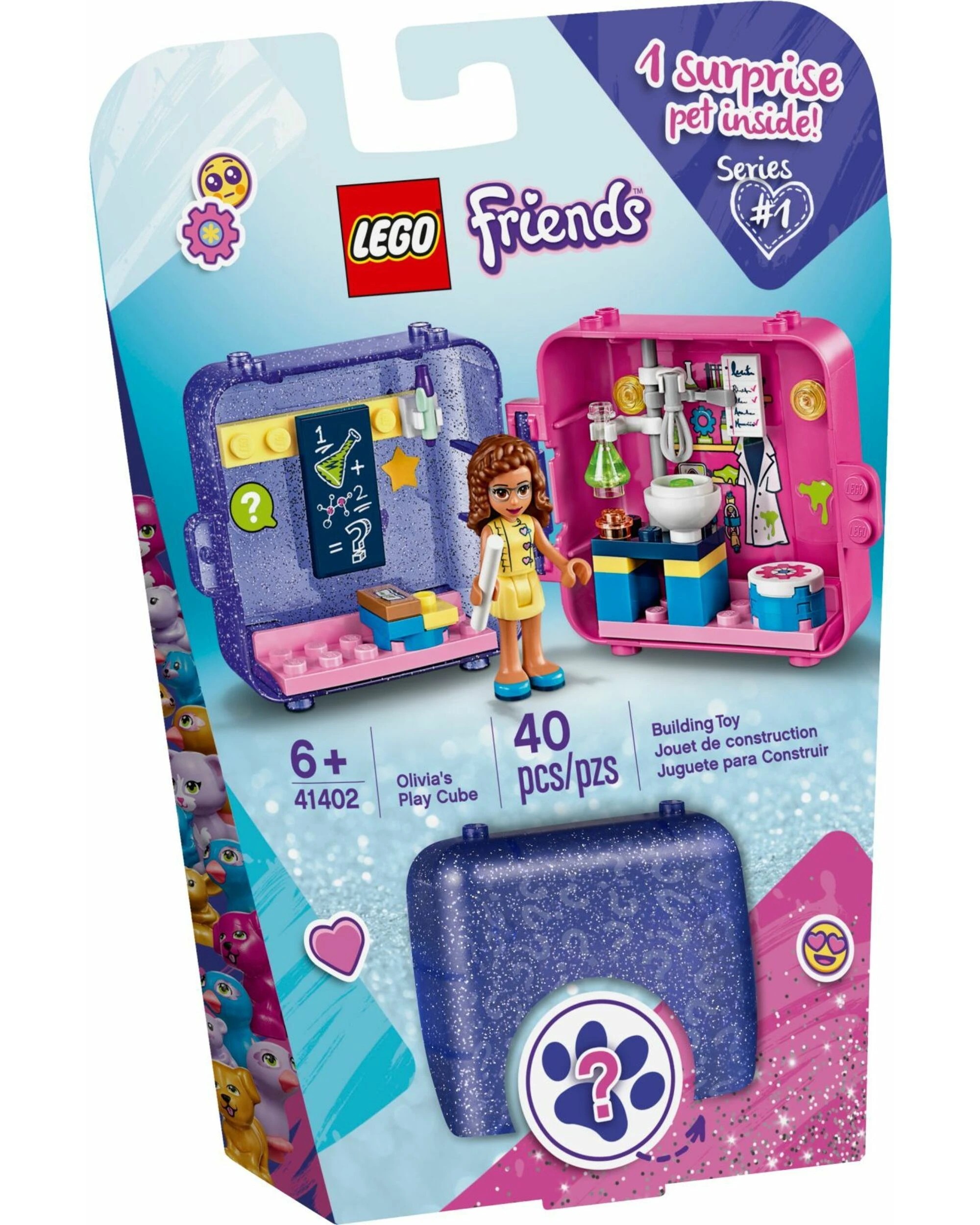 1 LEGO 41402 Olivia's Play Cube: Portable Science Lab Fun, 1 of 4