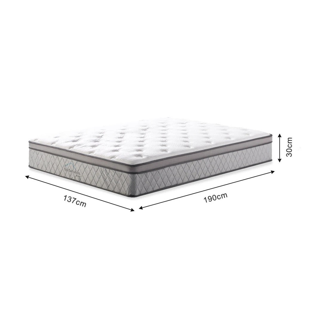 10 Double Bed Euro Top Pocket Spring Mattress, 10 of 10