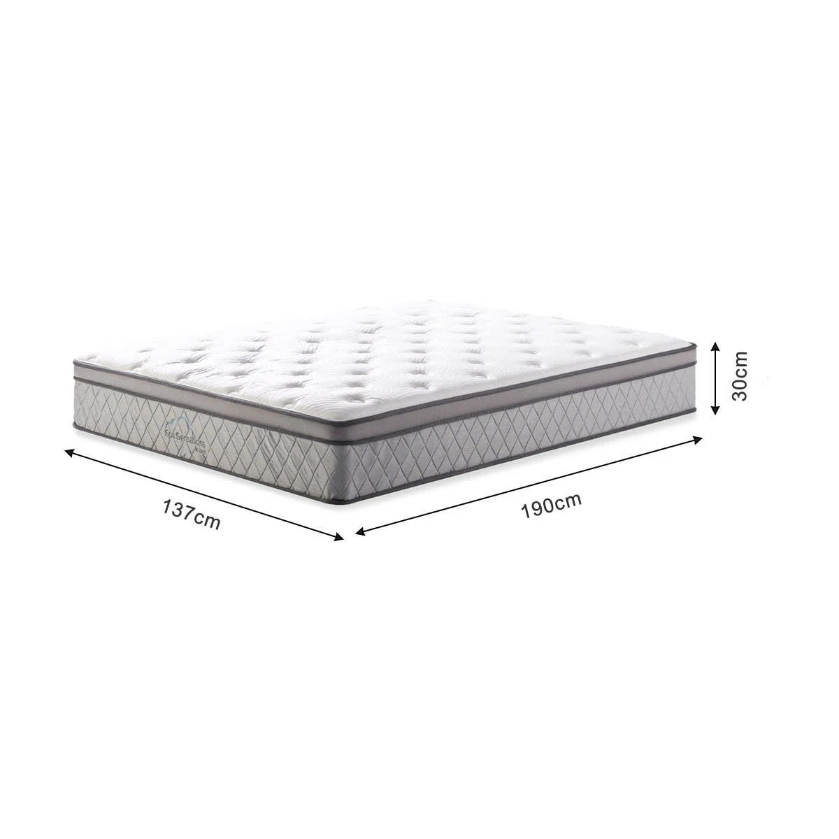 10 Double Bed Euro Top Pocket Spring Mattress, 10 of 10