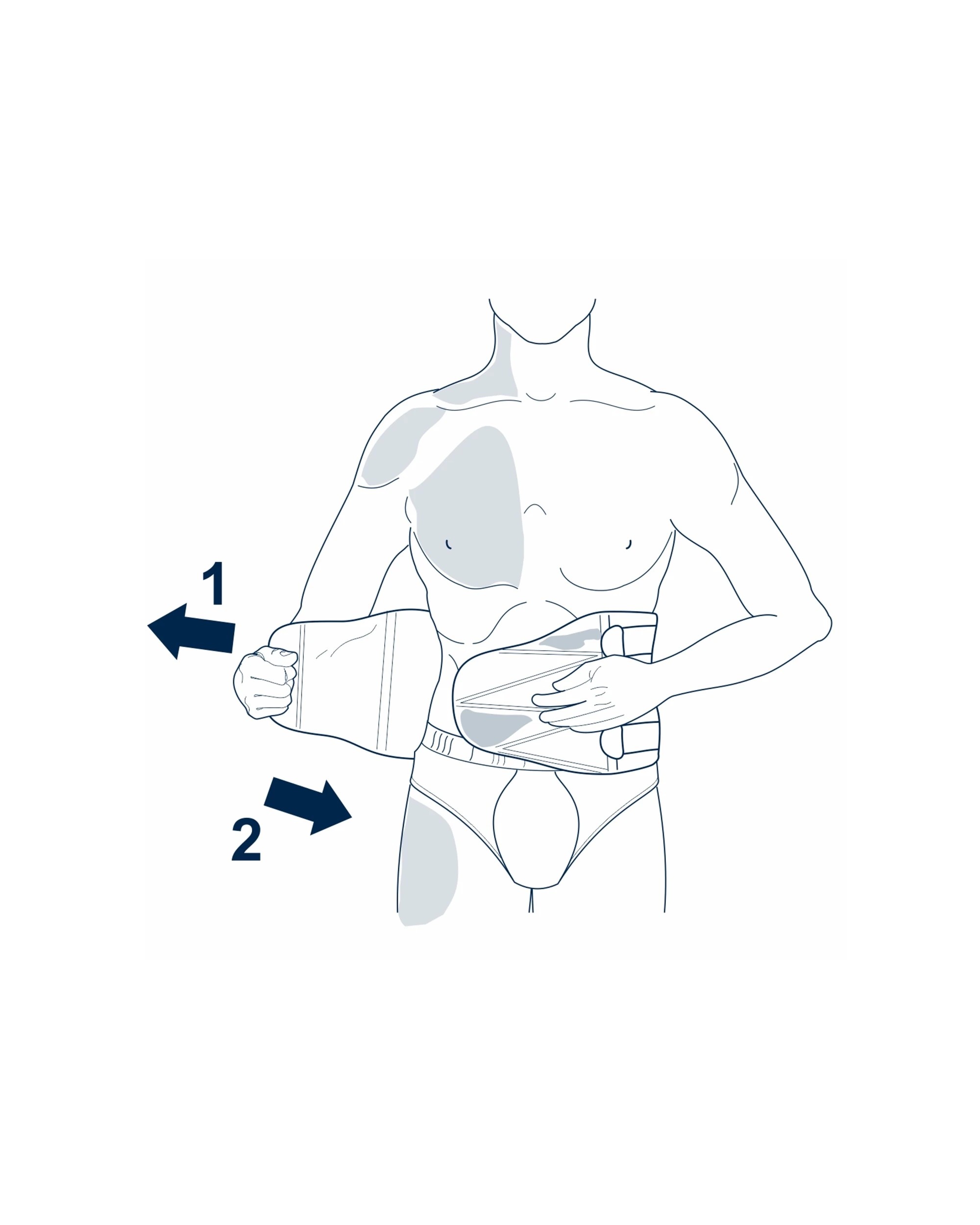 6 M-Brace Lumblock Lumbar Sacral Back Support Mechanical Locking 3XL - Black, 6 of 8