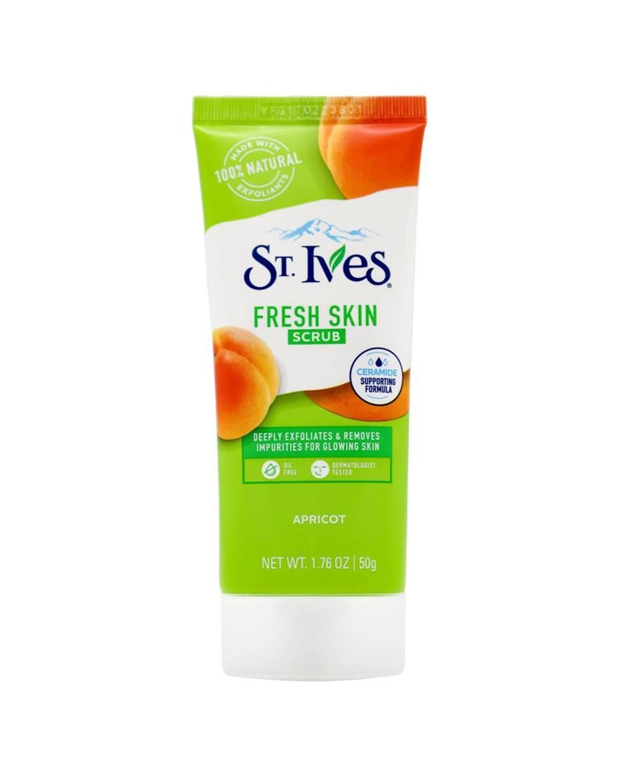 2 St Ives 6PK Apricot Fresh Skin Facial Scrub With Crushed Walnut Shell 50g - Multi, 2 of 3