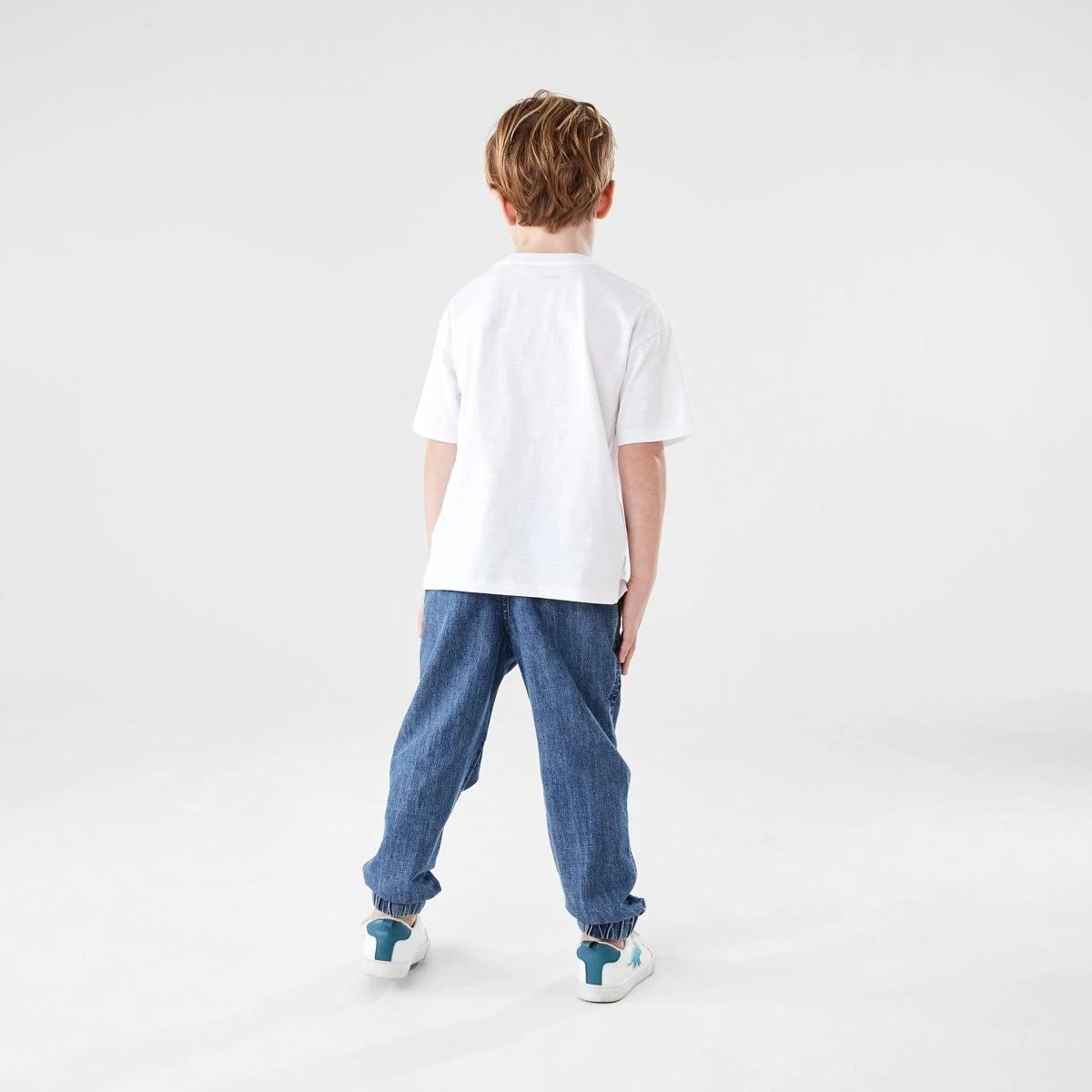 6 Plain Cotton T-shirt WHITE, 6 of 6