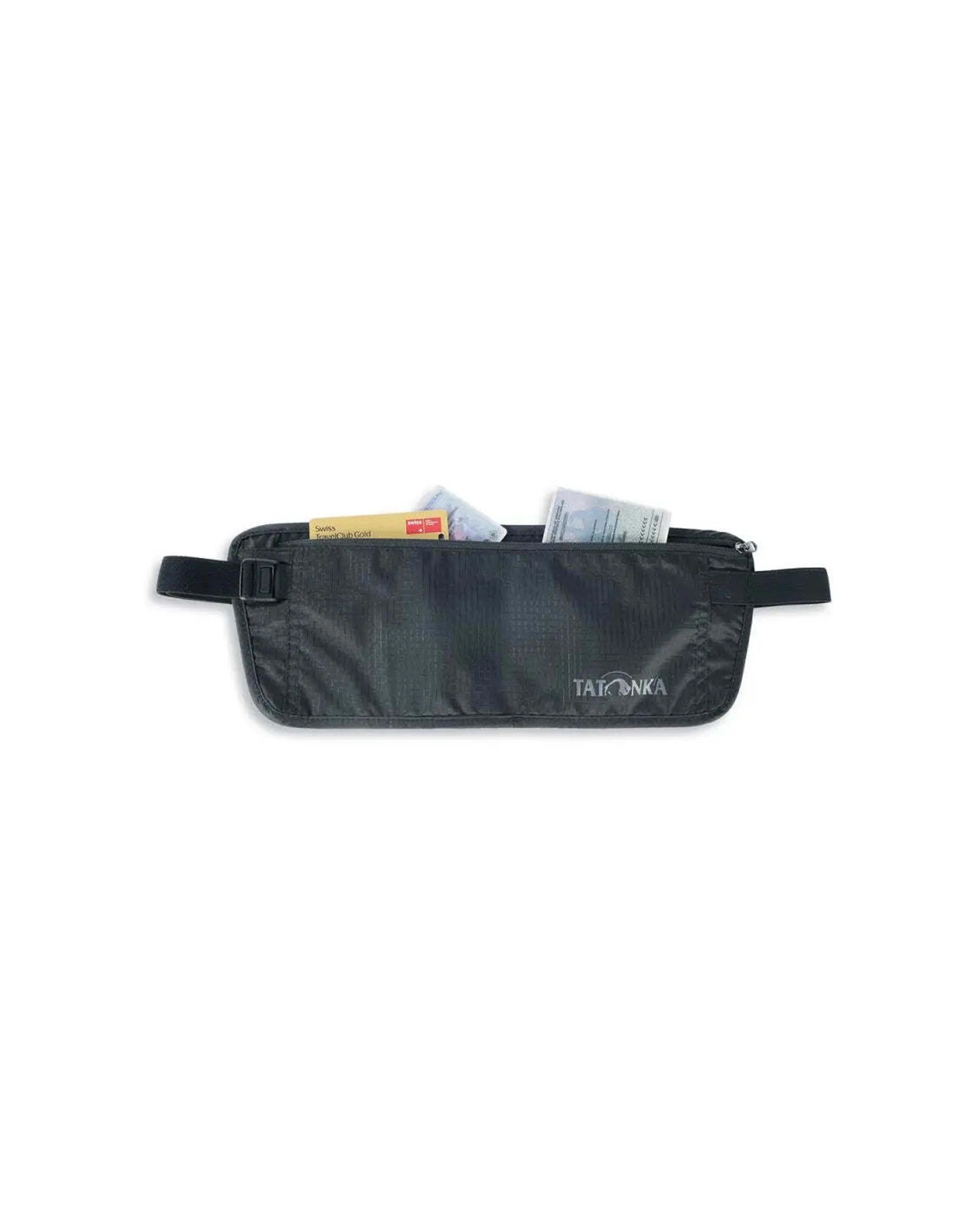 1 Tatonka Skin Document Belt Bum Bag Sleek Minimal Profile Discreet Carrying - Red, 1 of 4