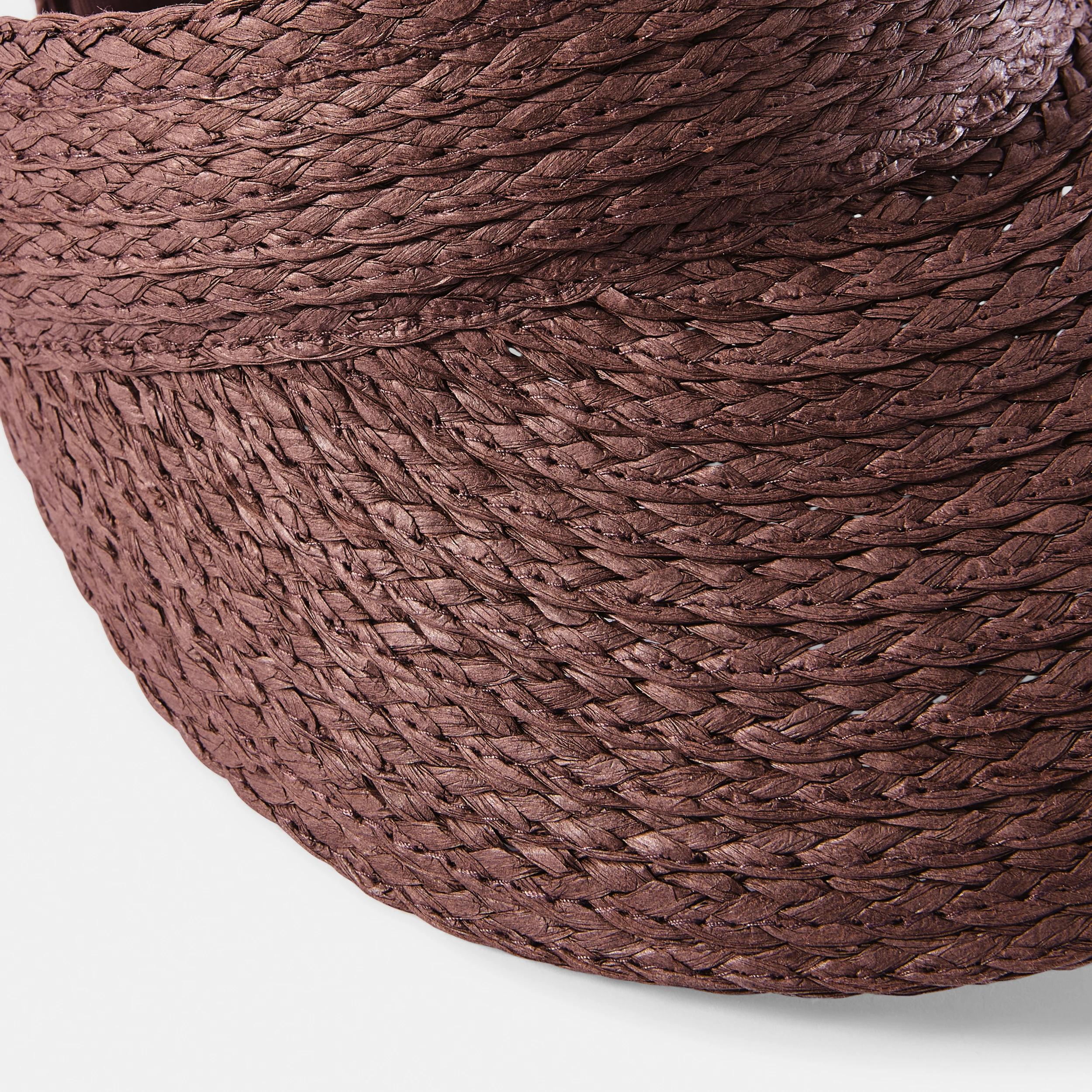 3 Braided Visor CHOCOLATE, 3 of 3