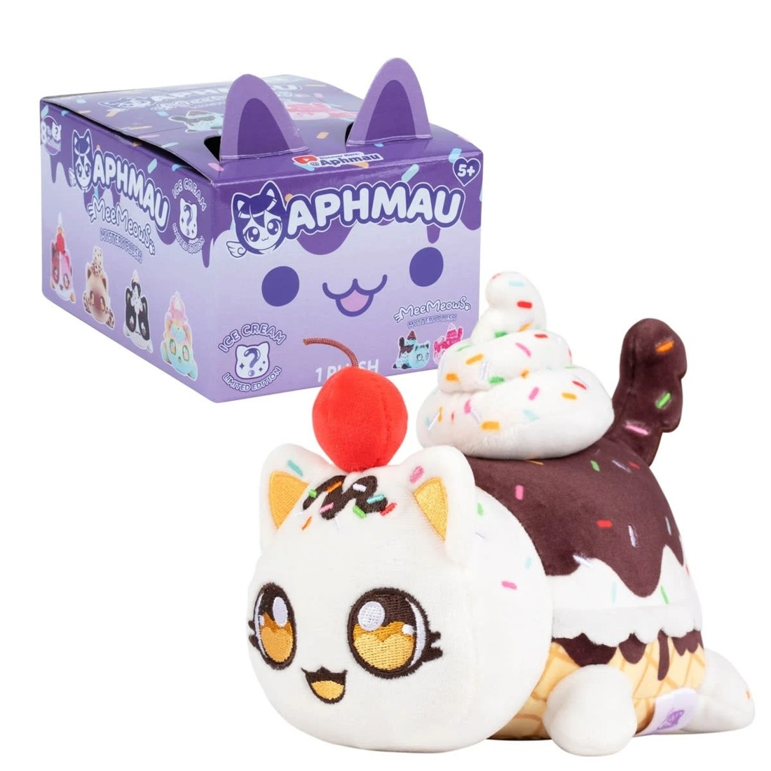 8 15cm Aphmau MeeMeows Mystery Plush: Ice Cream - Assorted, 8 of 10