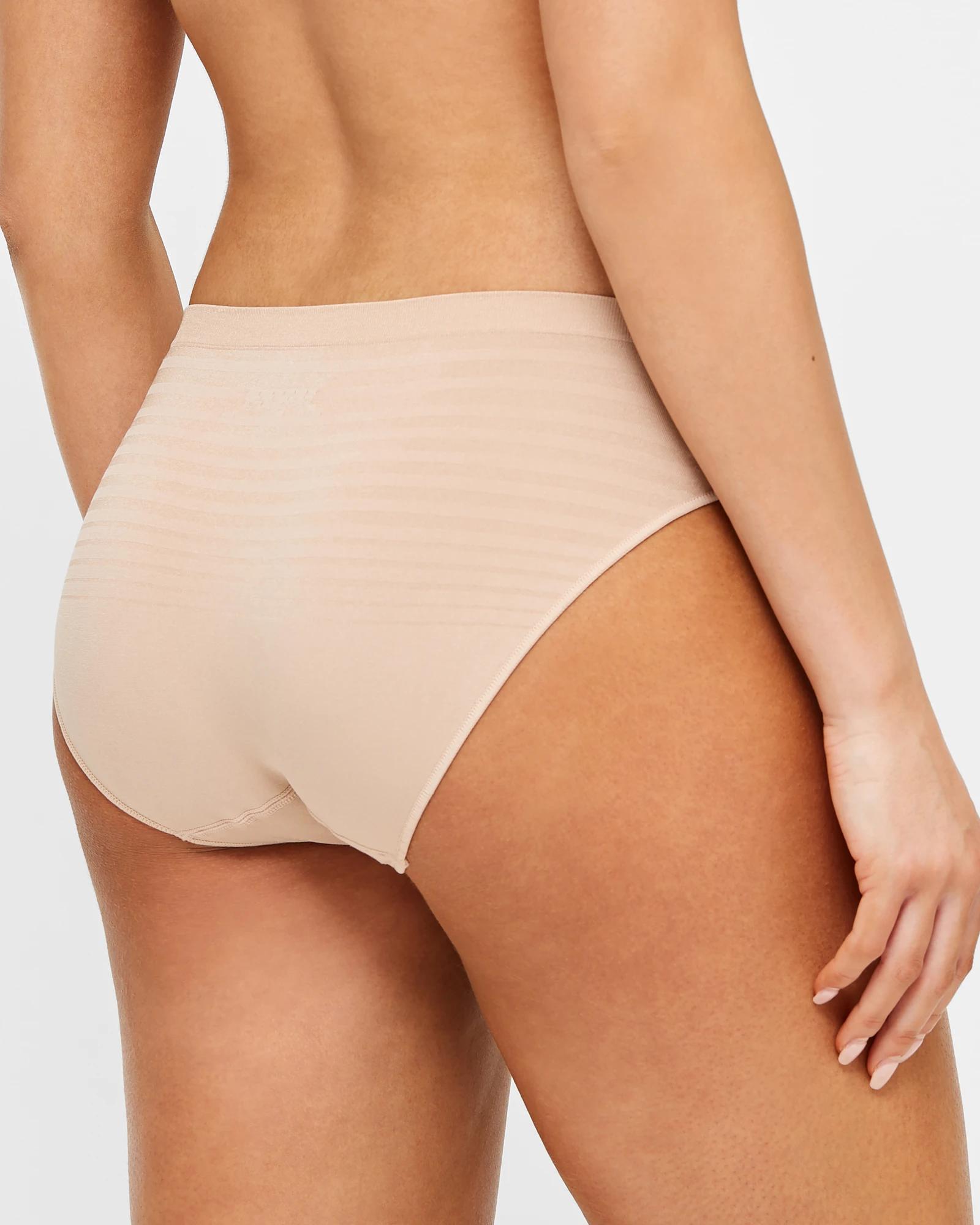4 Target 2 Pack Matte and Shine Seamfree Bikini Briefs NEUTRAL, 4 of 4