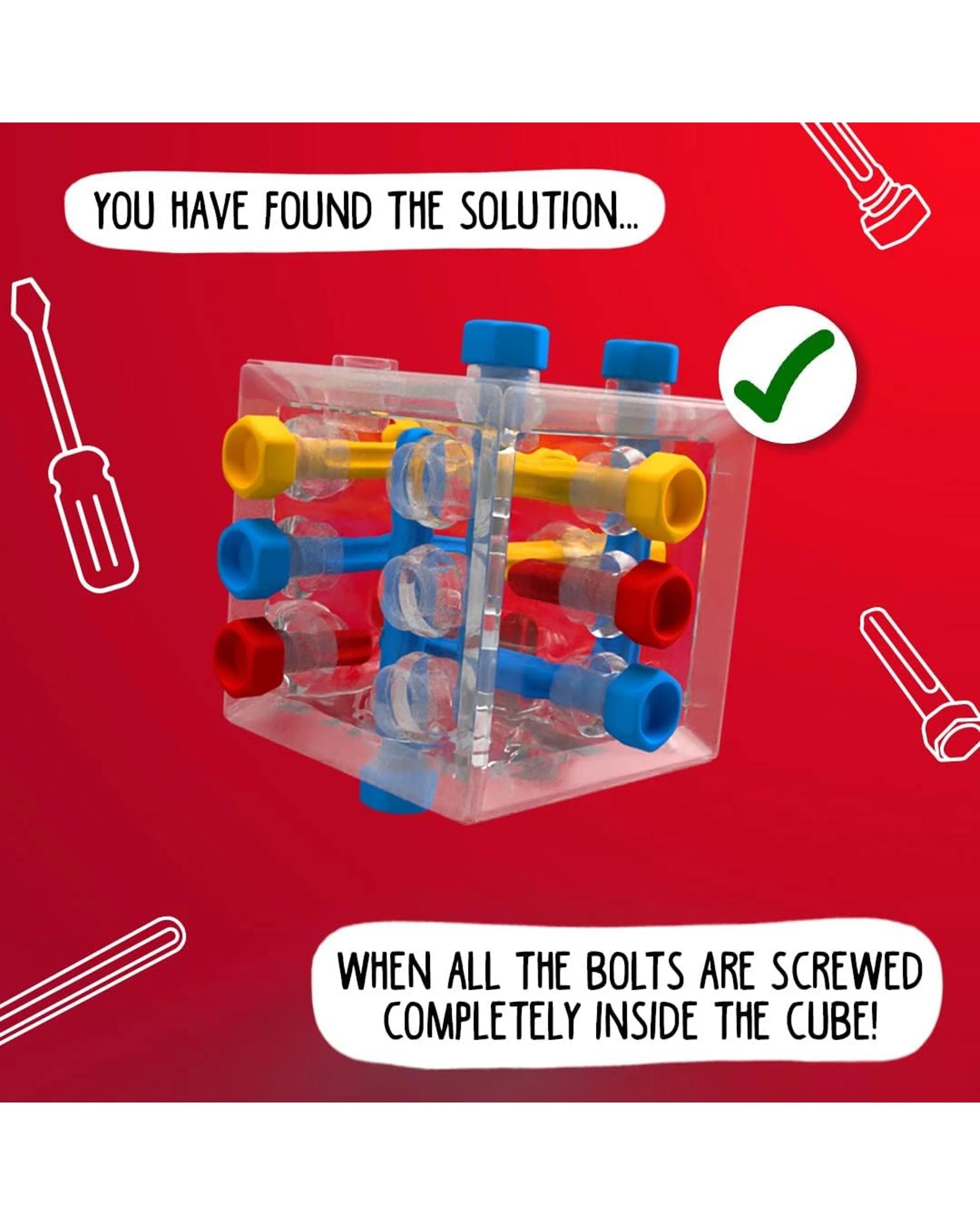 6 SmartGames Criss Cross Cube Puzzle Game, 6 of 6