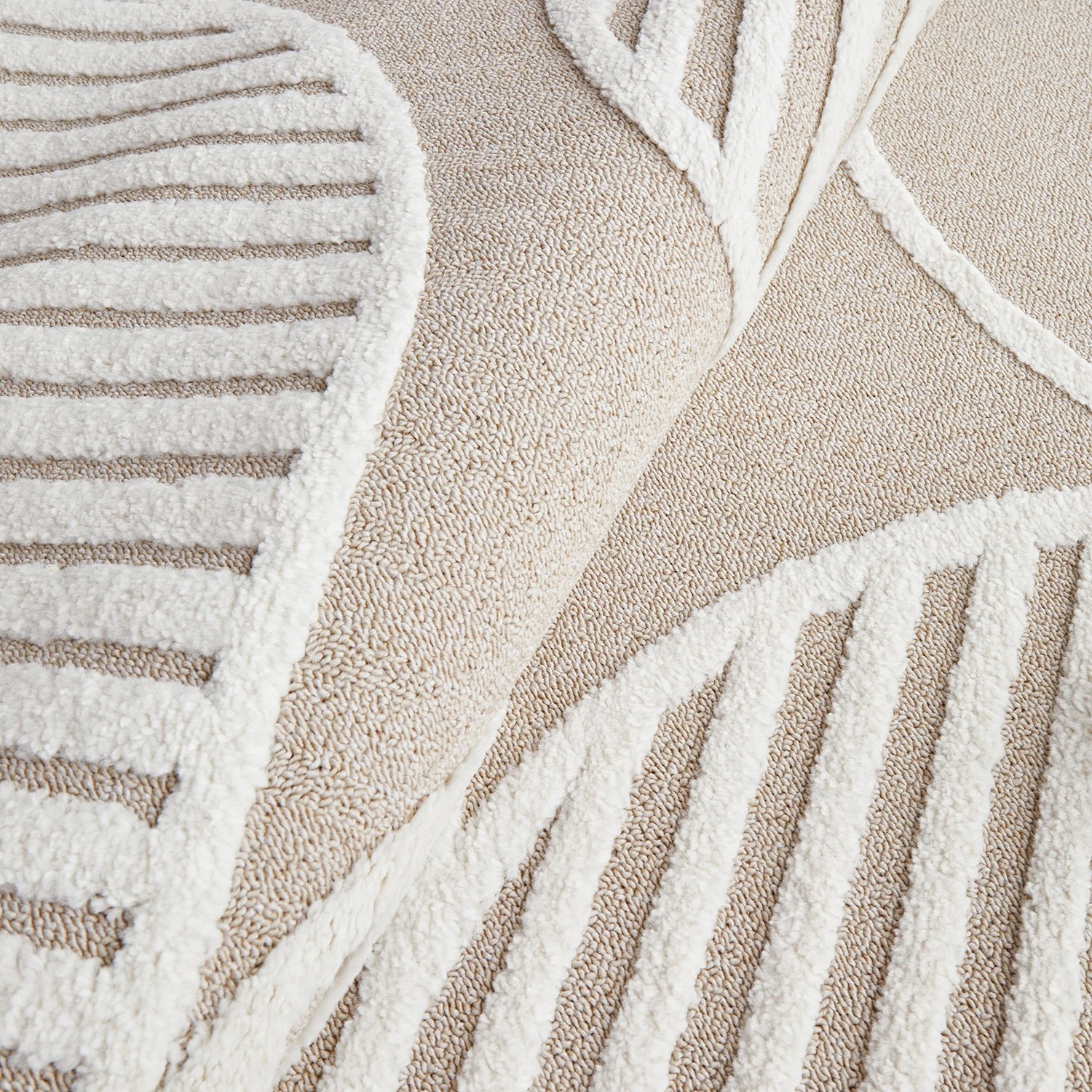 7 Common Ground Rugs Nirvana Leo 500x80cm - Extra Large Runner Power Loomed Pet Friendly Rug - Beige, 7 of 7