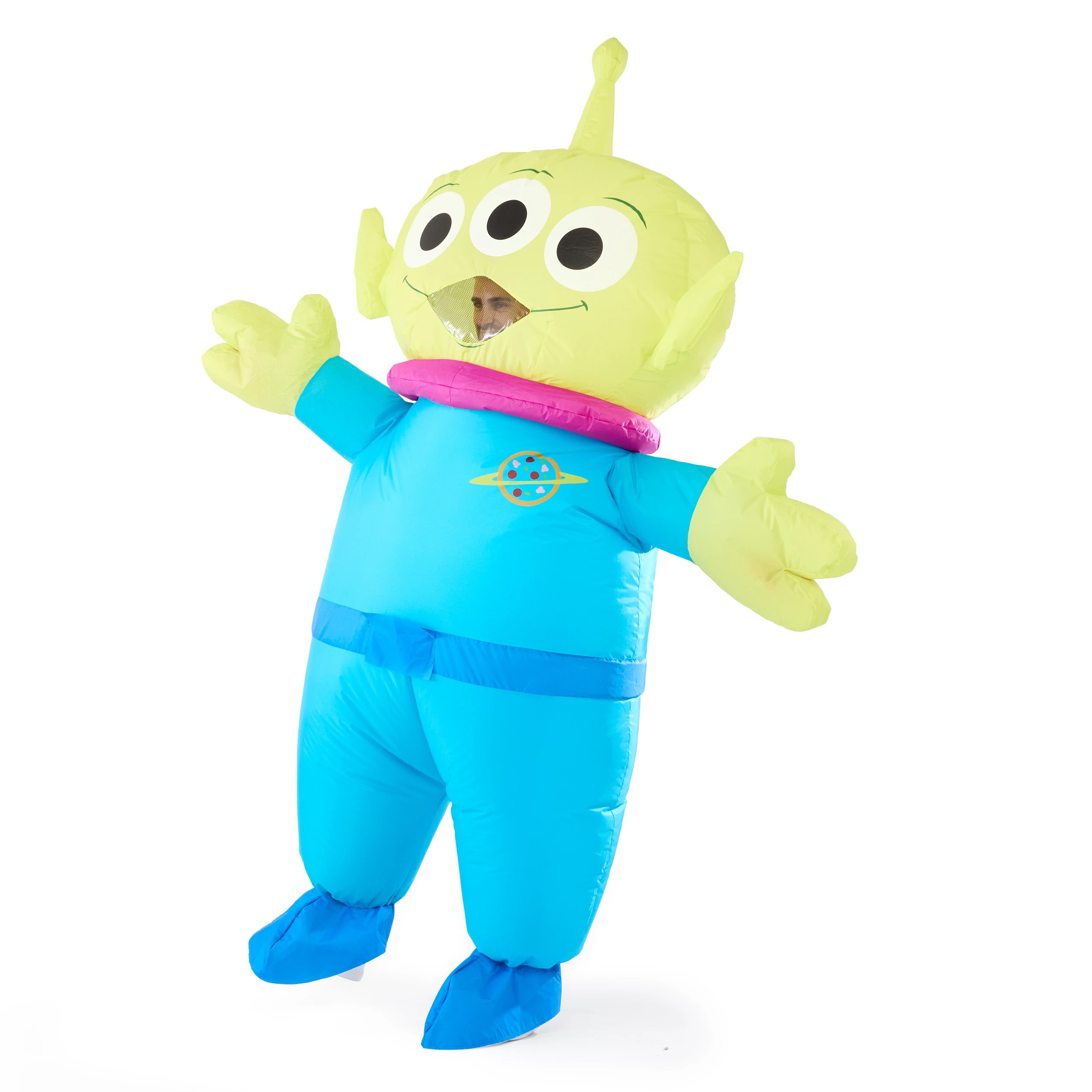 3 Toy Story Alien Inflatable Costume - Adult, 3 of 9