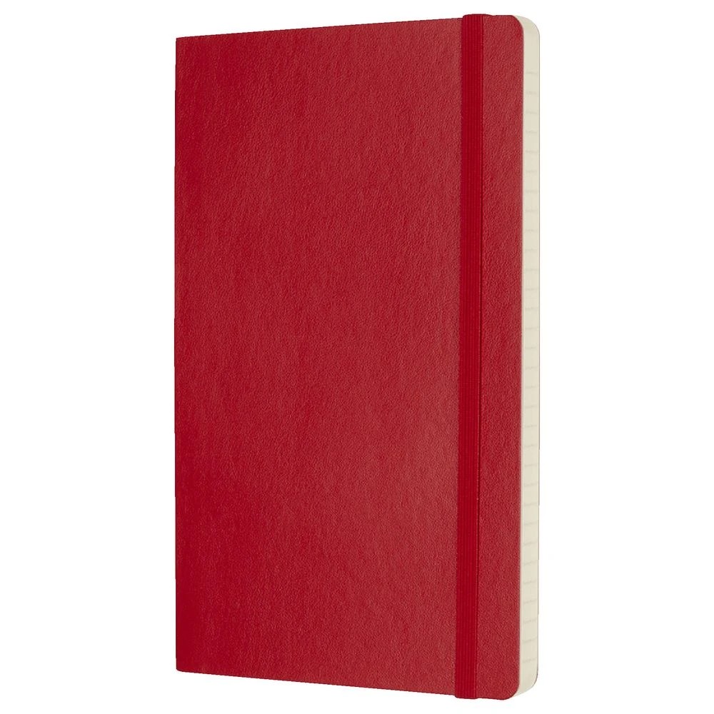2 Moleskine Soft Cover Notebook Ruled Large Scarlet Red, 2 of 5