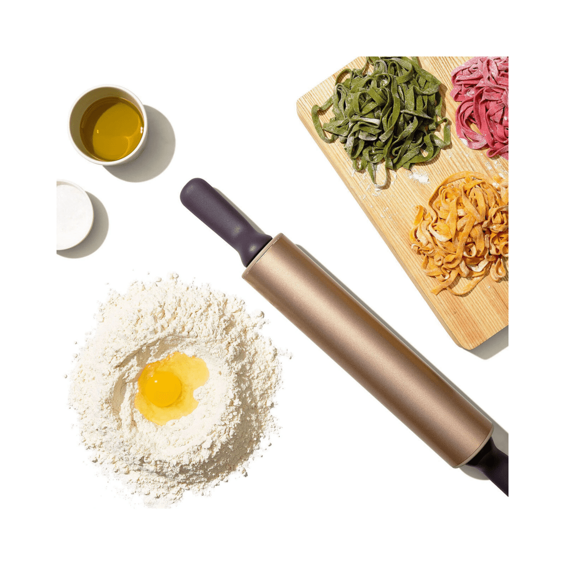 2 OXO Good Grips Non-Stick Rolling Pin – Comfortable Grip & Even Rolling for Dough, Pastry, and Baking, 2 of 6