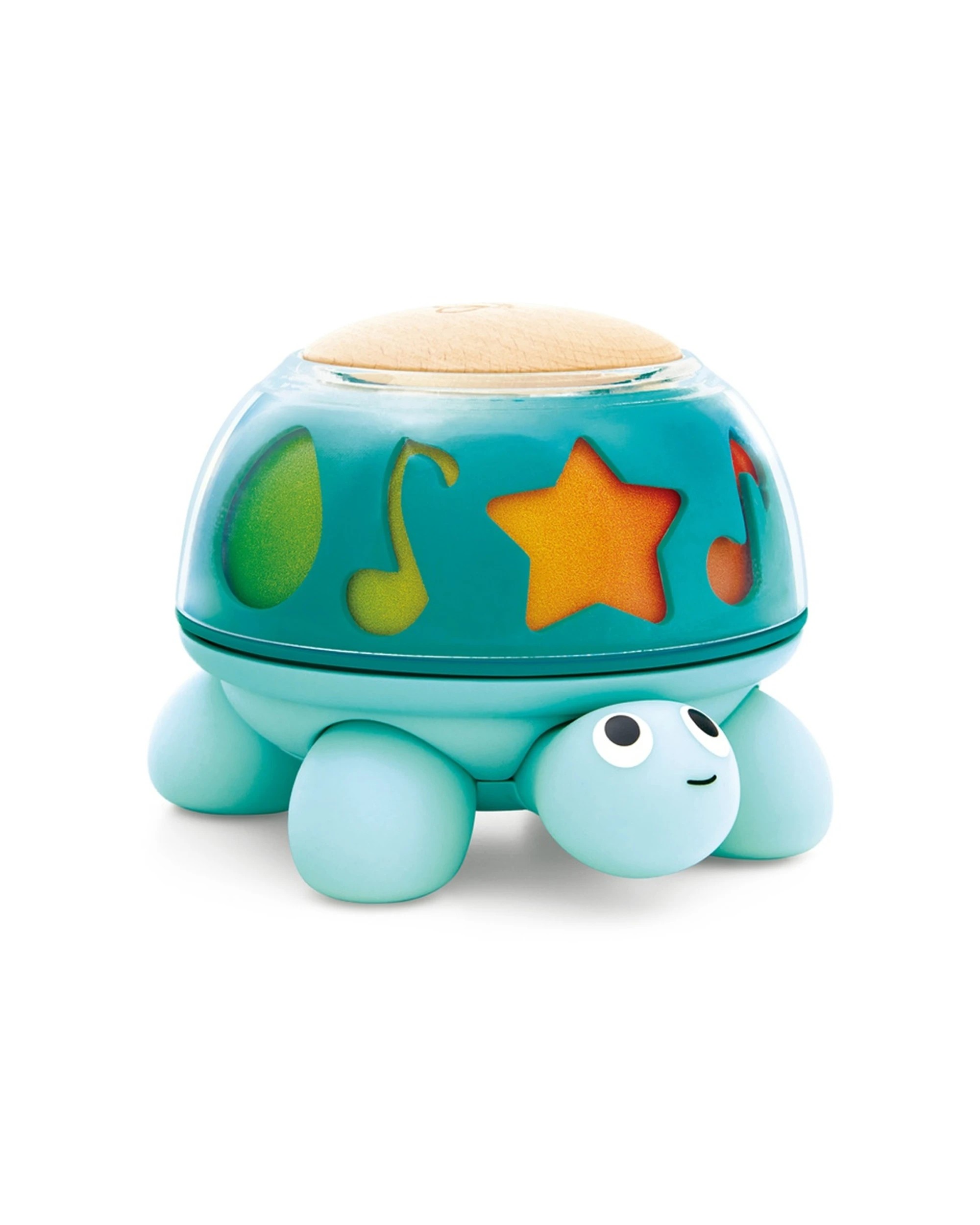 1 Hape Twist & Tune Turtle Musical Rotating Shell Baby Activity Toy - Multi, 1 of 4