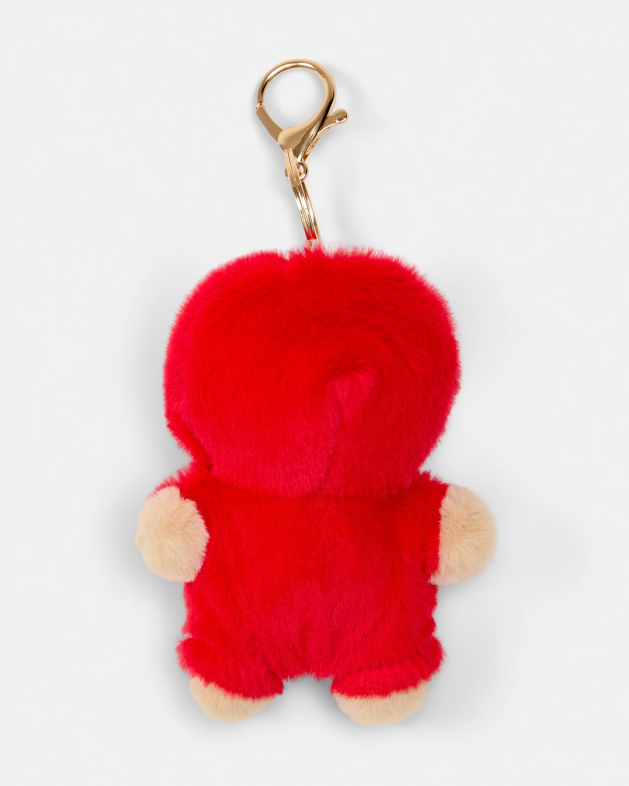 3 Strawberry Teddy Charm Keyring, 3 of 3
