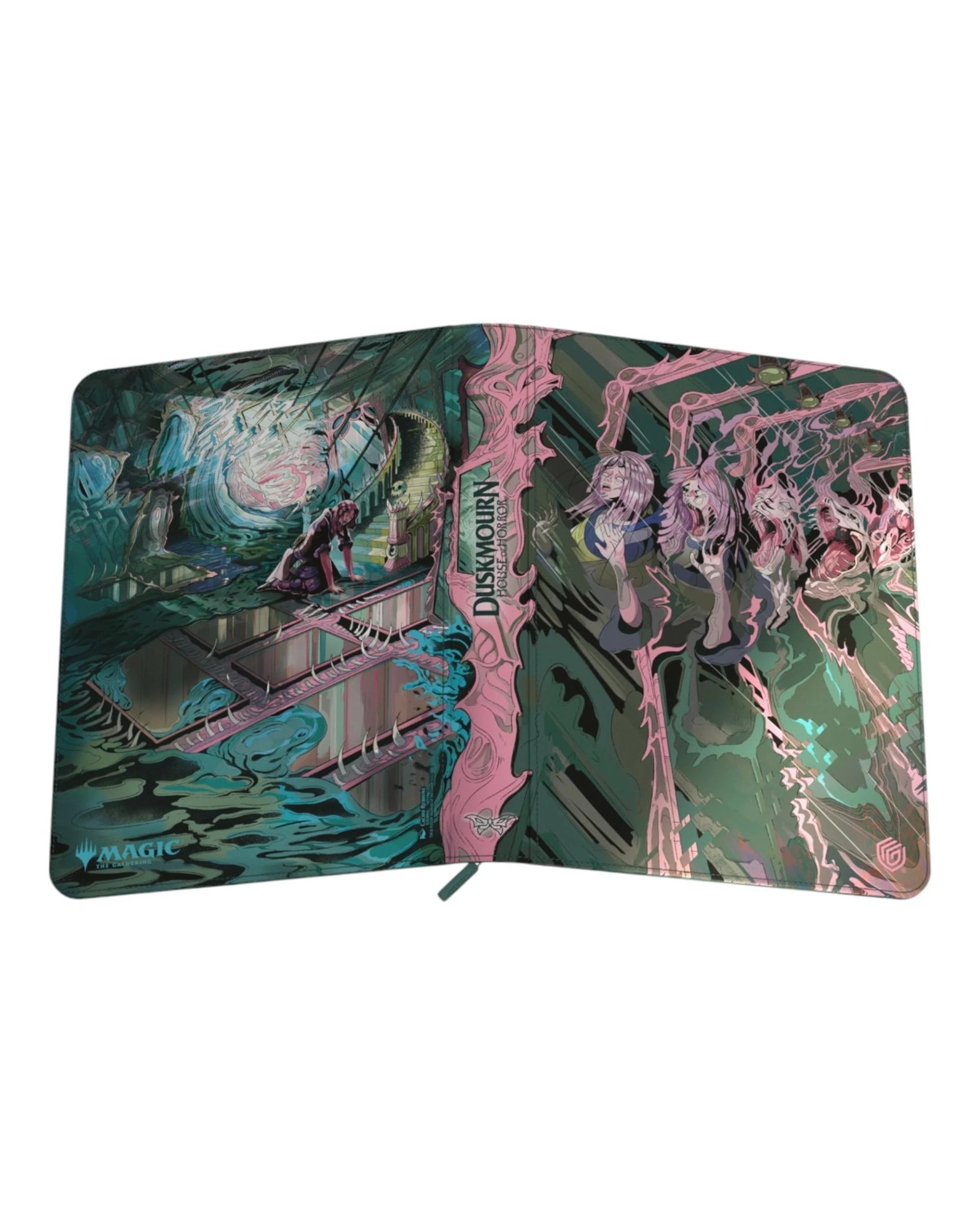 5 Ultimate Guard Magic The Gathering Duskmourn Mirror Room 360 Xenoskin Zipfolio Folder - Multi, 5 of 5