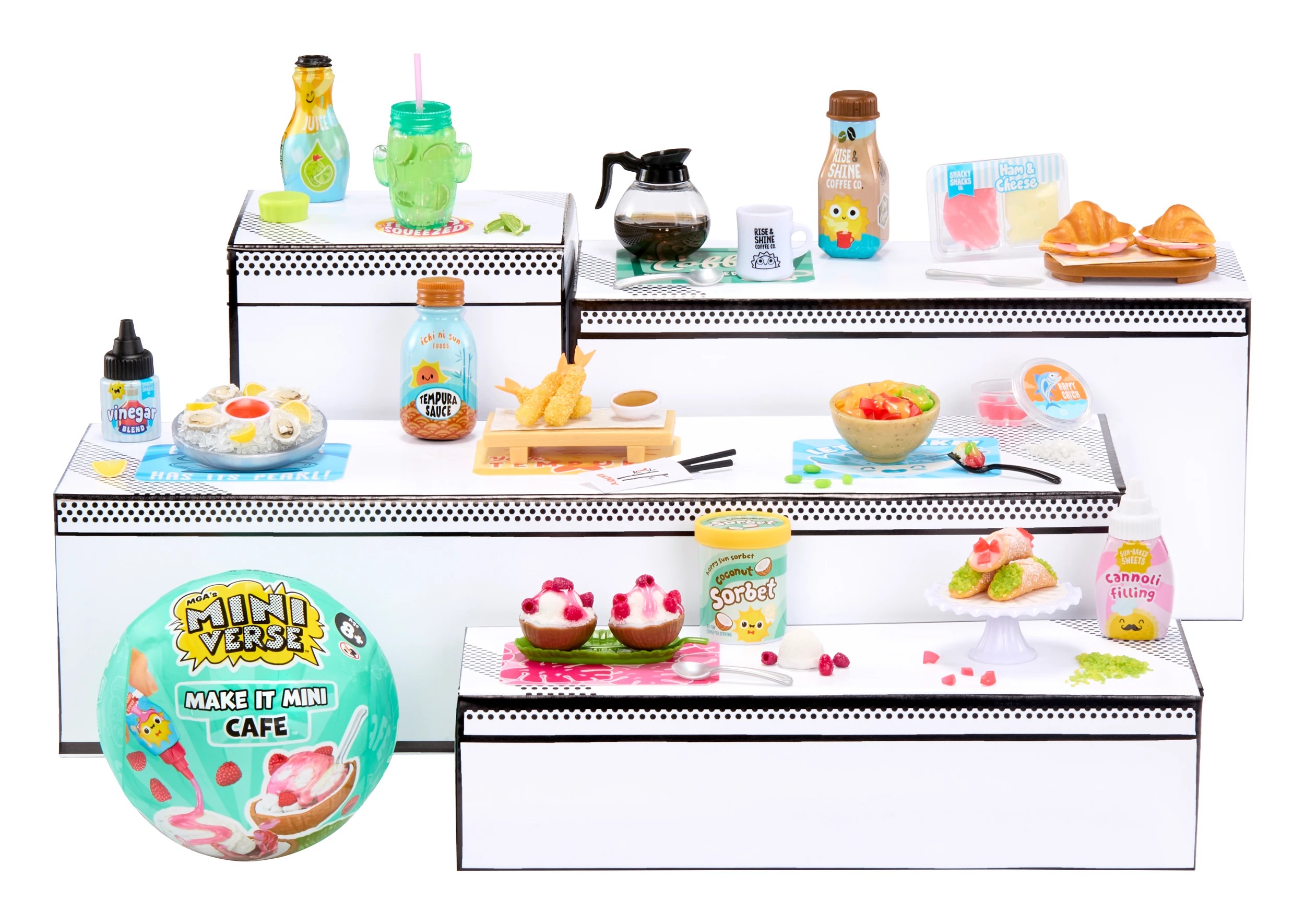 5 MGA's Miniverse Make It Mini Foods: Cafe - Assorted, 5 of 9